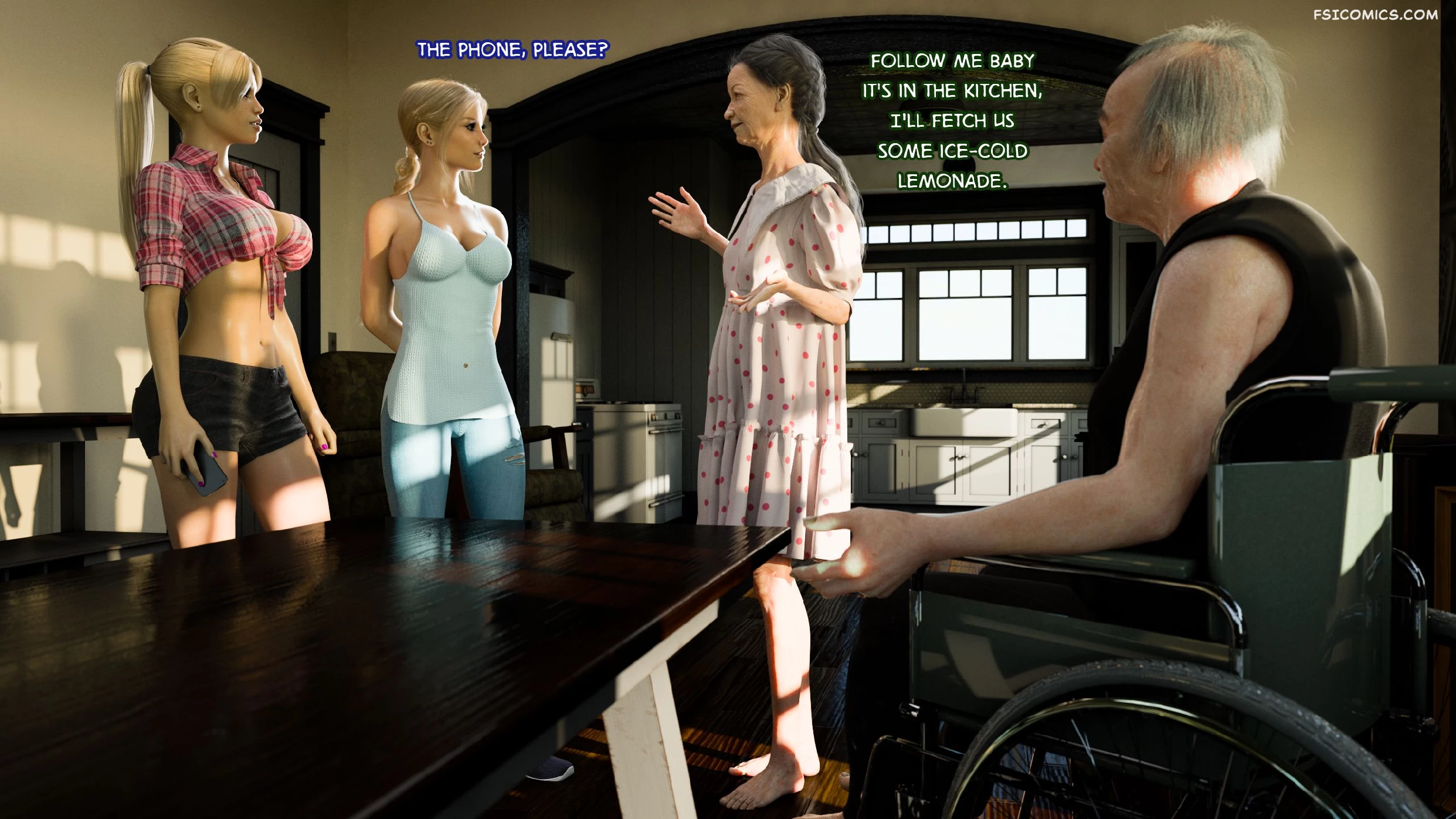 Shades of Darkness Chapter 8 Vacation Get Away 3DZen FSIComics.com 74 - FSIComics