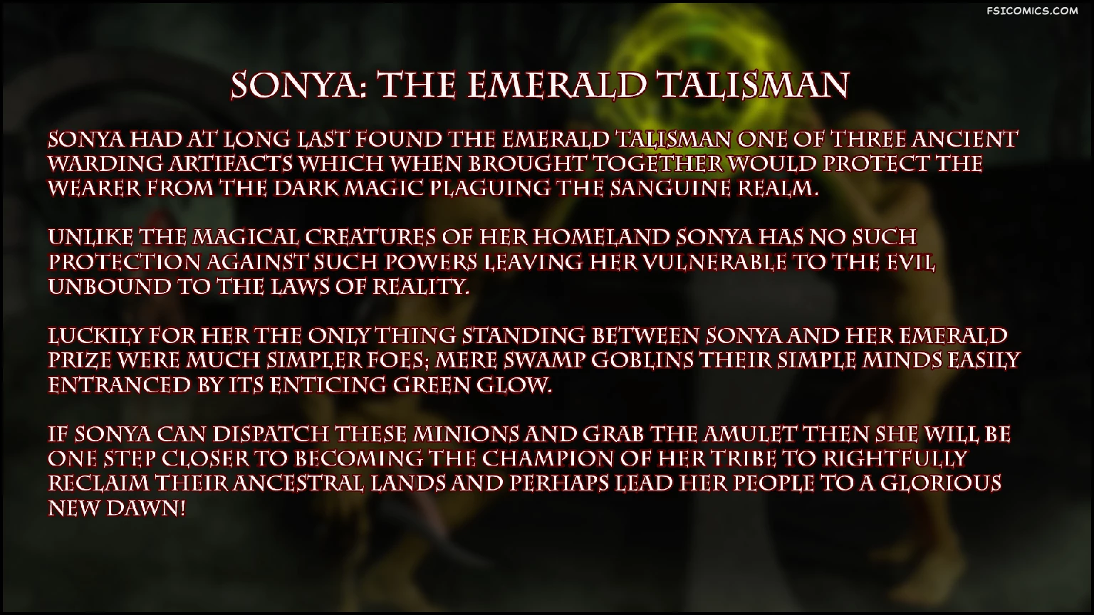 Sonya Emerald - Talisman – 3DZen
