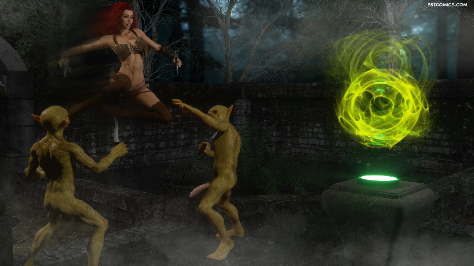 Sonya Emerald Talisman 3DZen FSIComics.com 5 - FSIComics