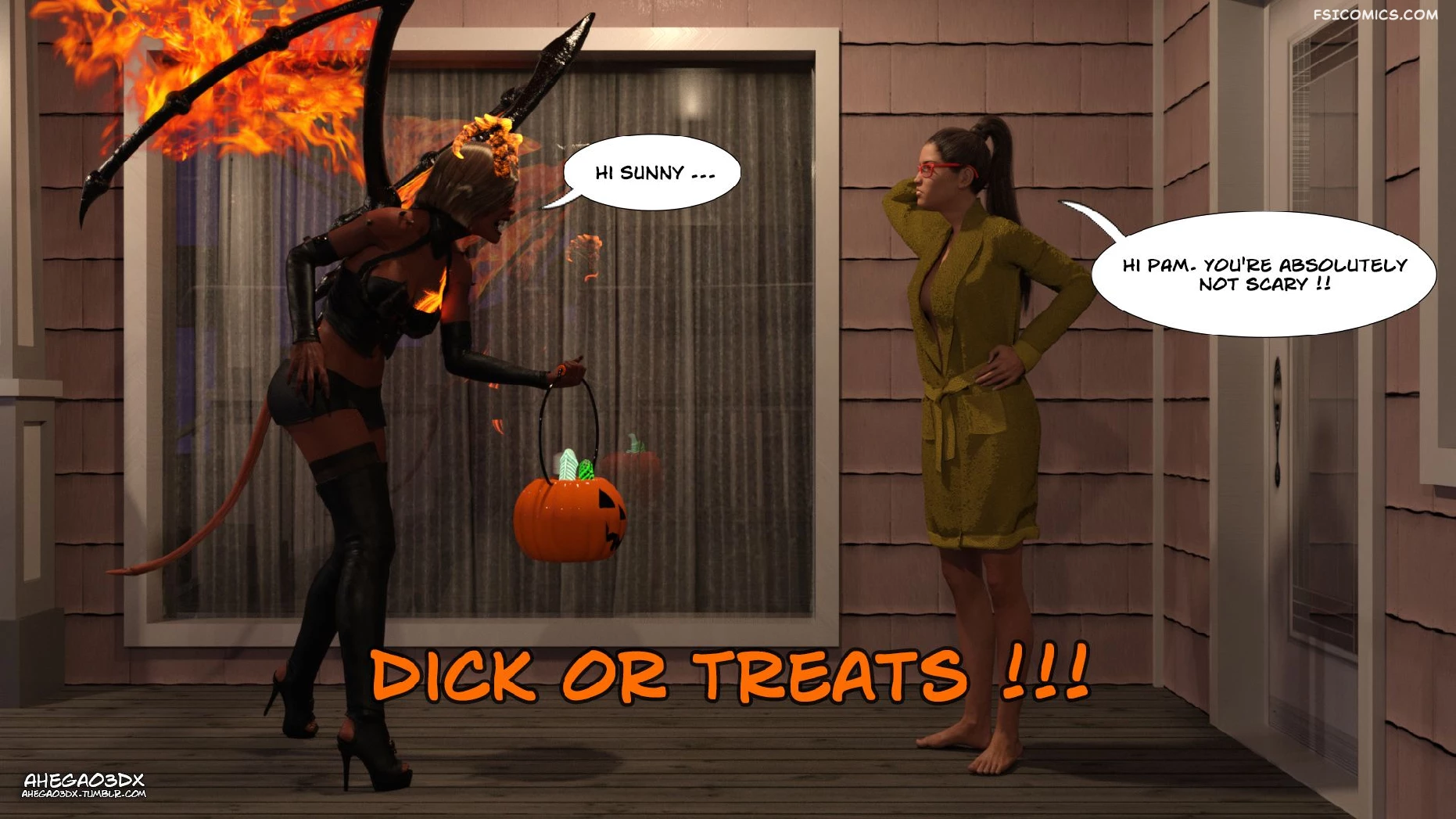 Tales of the Sexcrypt 3DZen FSIComics.com 164 - FSIComics
