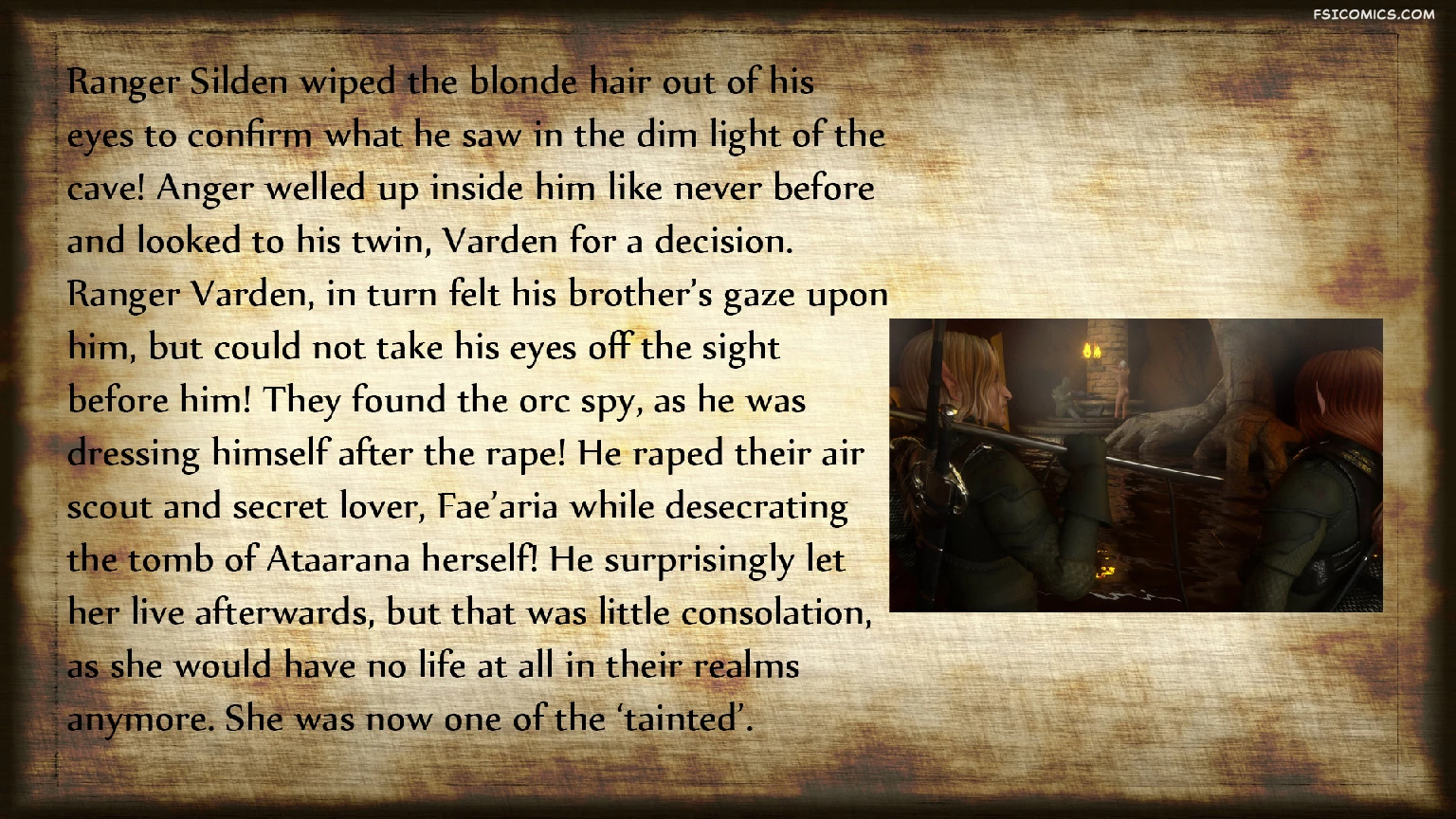 The Chronicles of DunRagon Chapter 1 The Half Elf 3DZen FSIComics.com 153 - FSIComics