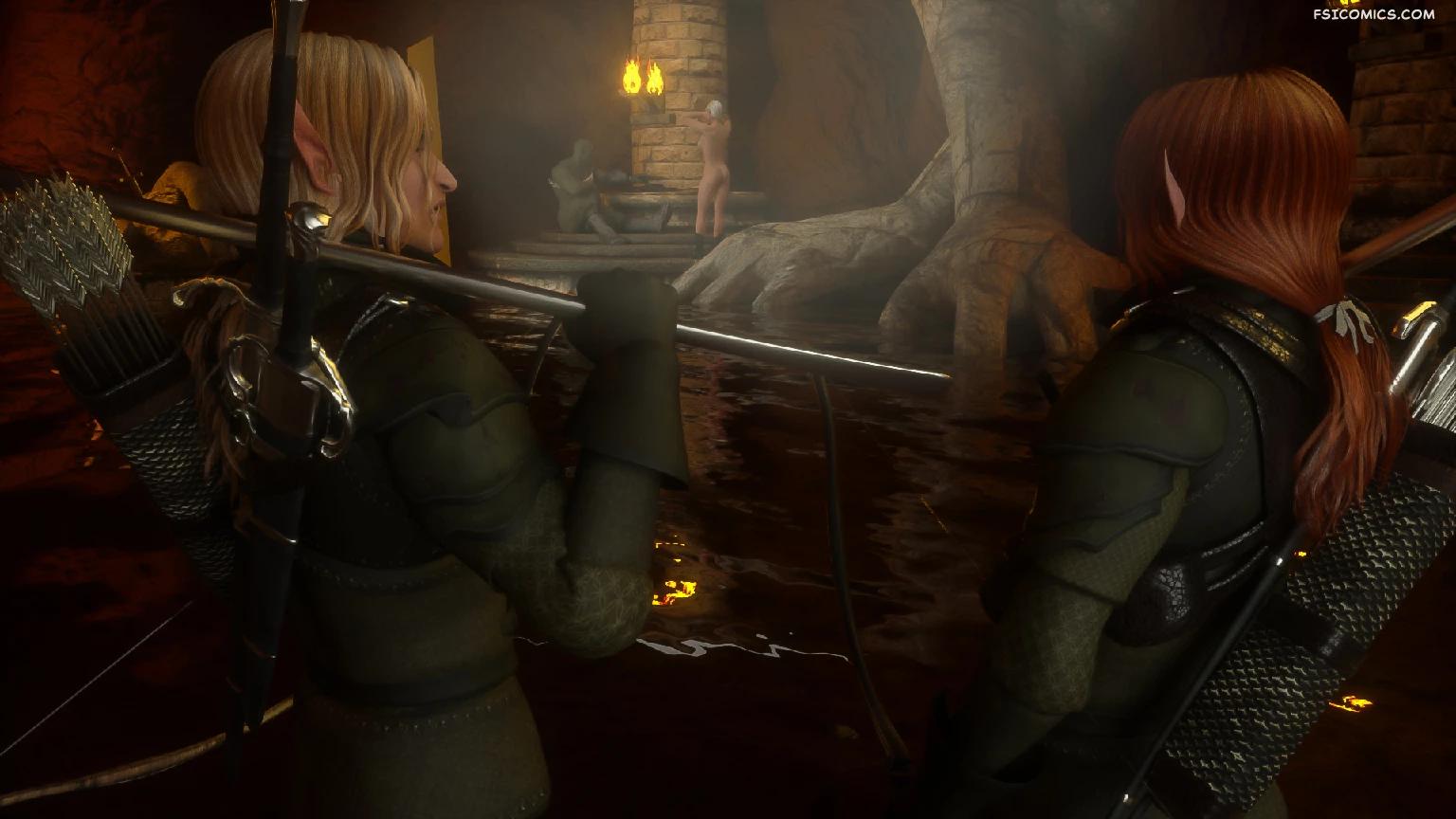 The Chronicles of DunRagon Chapter 1 The Half Elf 3DZen FSIComics.com 154 - FSIComics