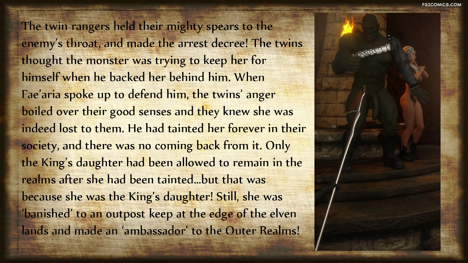 The Chronicles of DunRagon Chapter 1 The Half Elf 3DZen FSIComics.com 155 - FSIComics