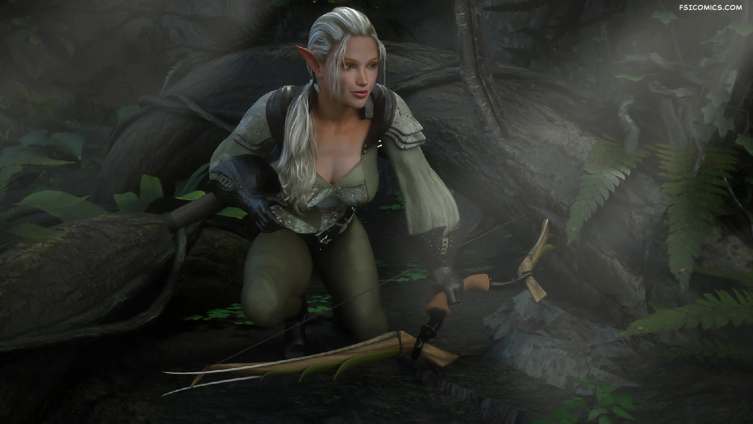 The Chronicles of DunRagon Chapter 1 The Half Elf 3DZen FSIComics.com 18 - FSIComics