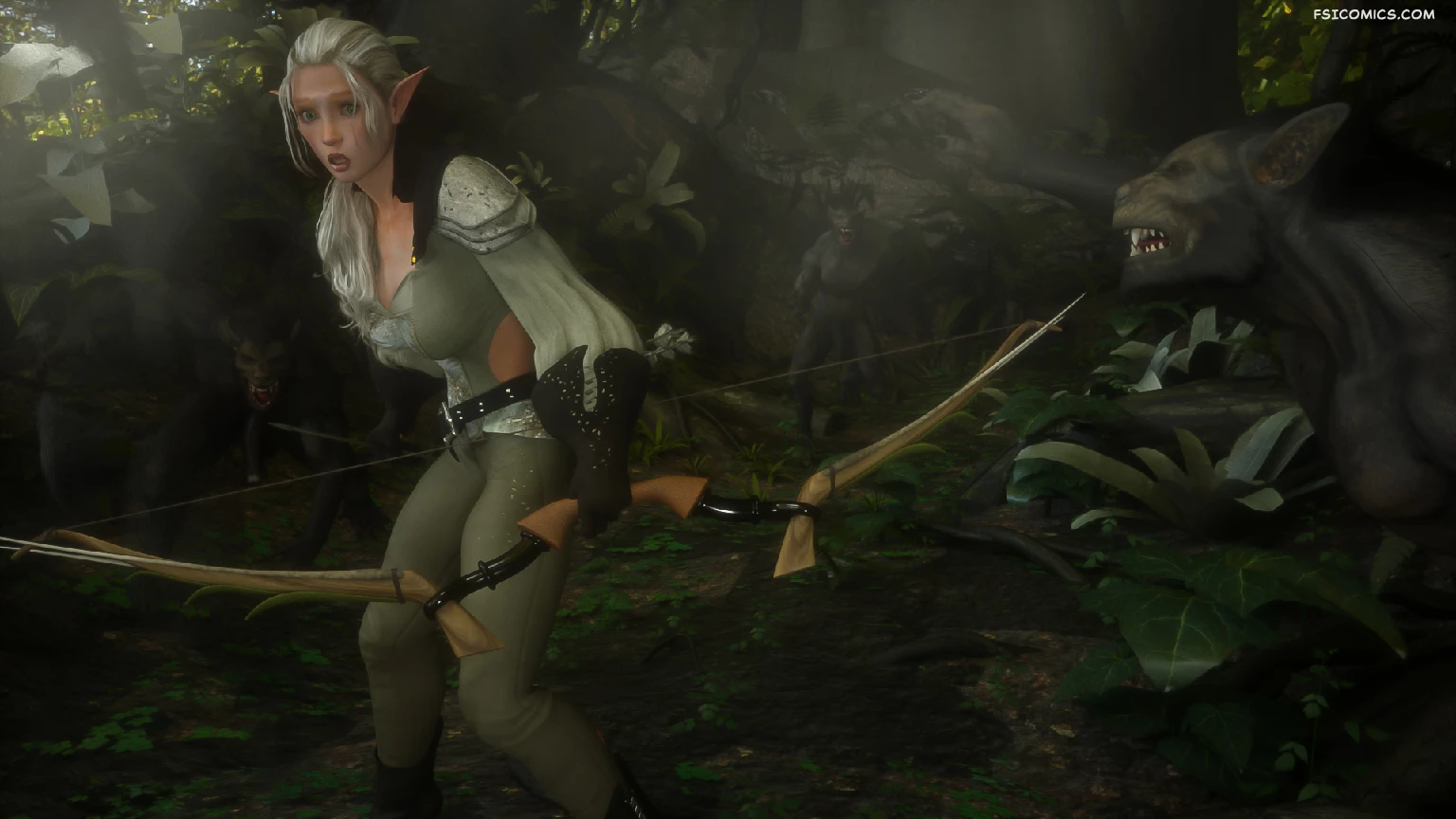 The Chronicles of DunRagon Chapter 1 The Half Elf 3DZen FSIComics.com 22 - FSIComics