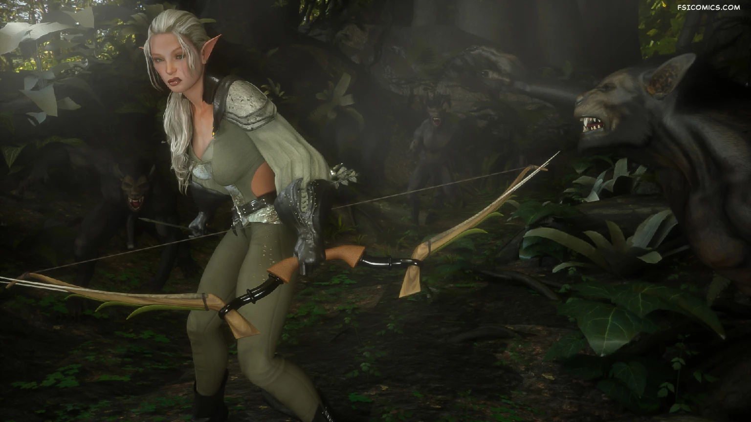 The Chronicles of DunRagon Chapter 1 The Half Elf 3DZen FSIComics.com 24 - FSIComics