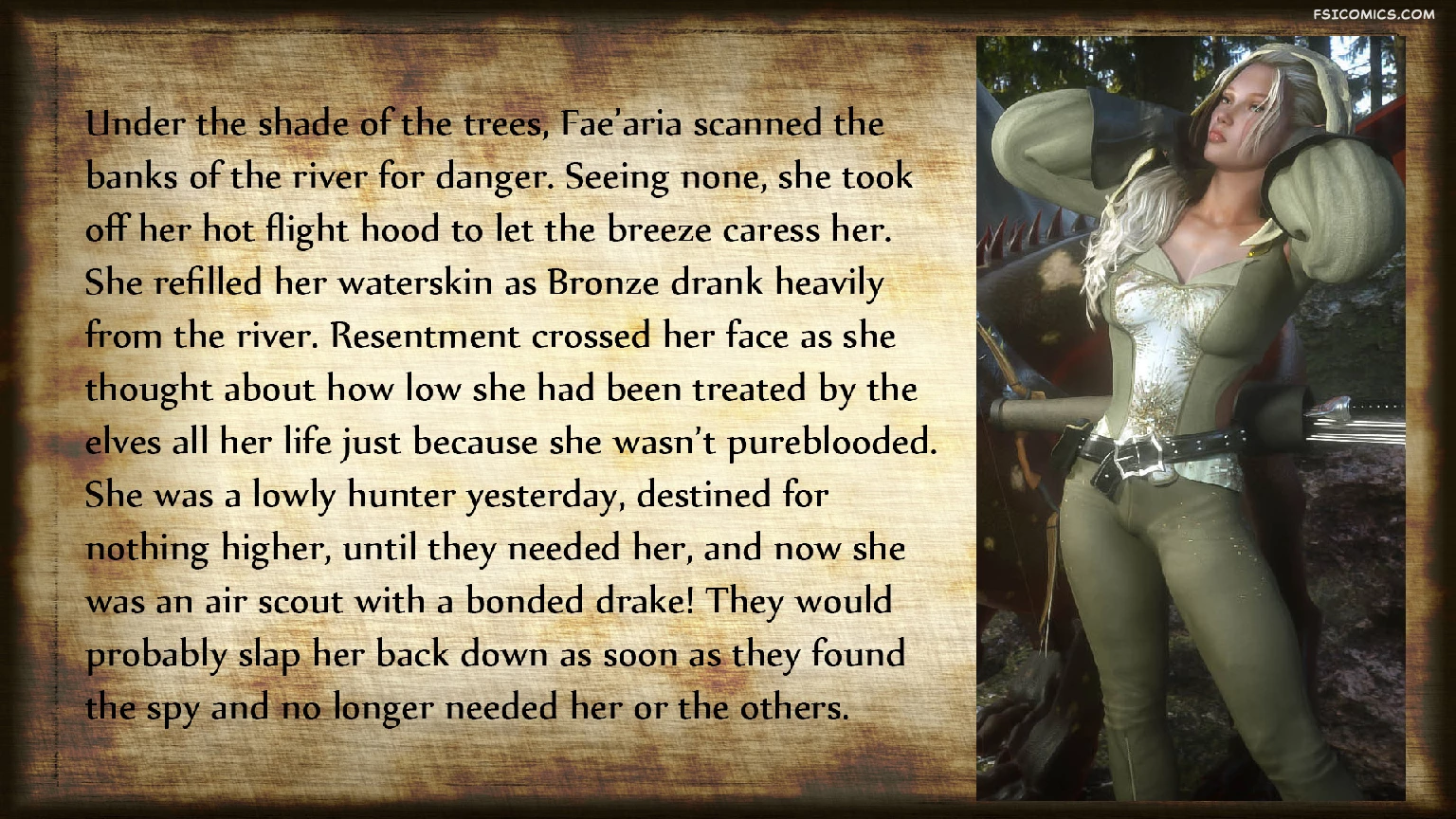 The Chronicles of DunRagon Chapter 1 The Half Elf 3DZen FSIComics.com 5 - FSIComics