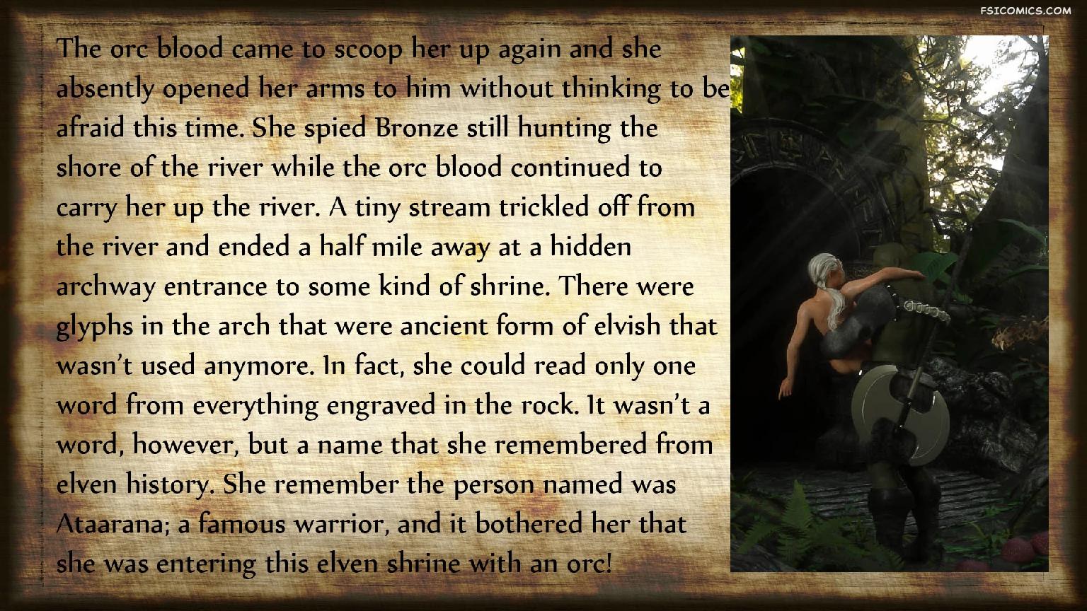 The Chronicles of DunRagon Chapter 1 The Half Elf 3DZen FSIComics.com 67 - FSIComics