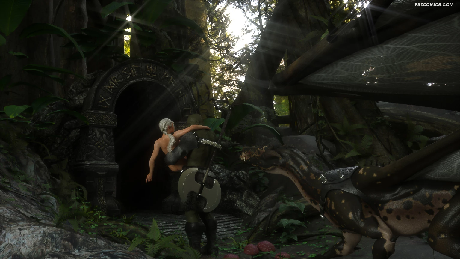 The Chronicles of DunRagon Chapter 1 The Half Elf 3DZen FSIComics.com 68 - FSIComics