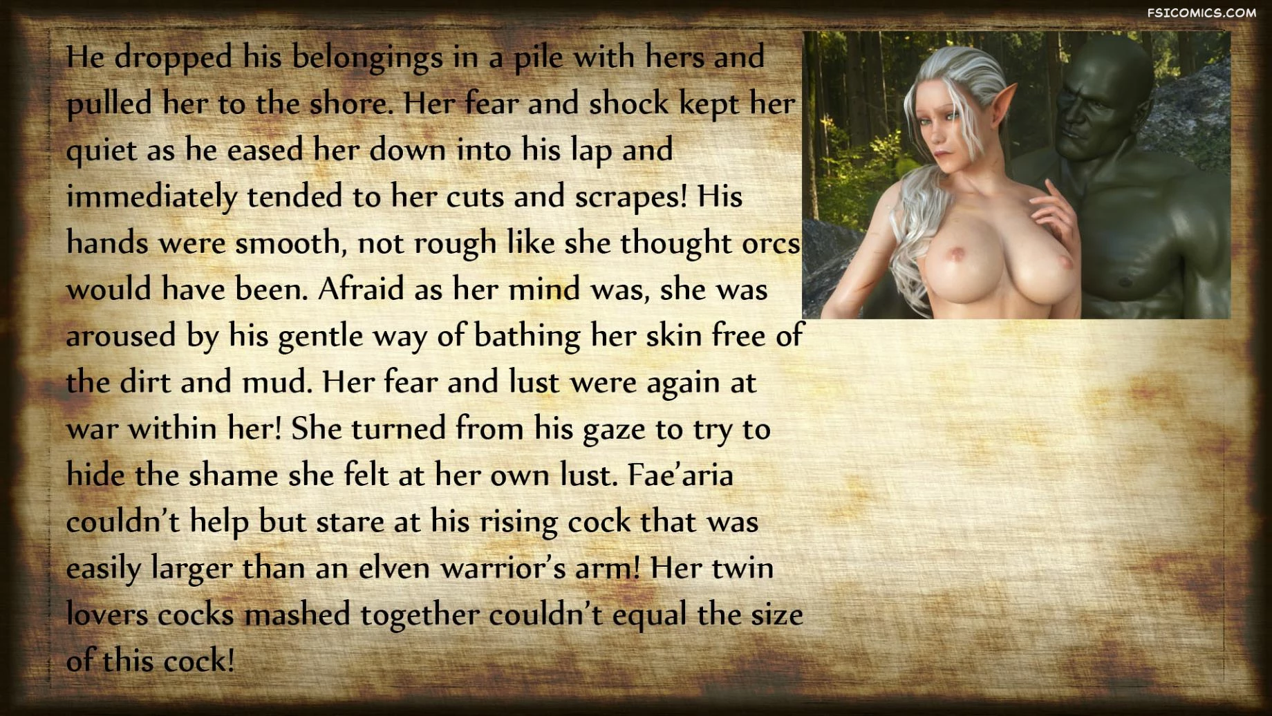The Chronicles of DunRagon Chapter 2 The Half Orc 3DZen FSIComics.com 13 - FSIComics