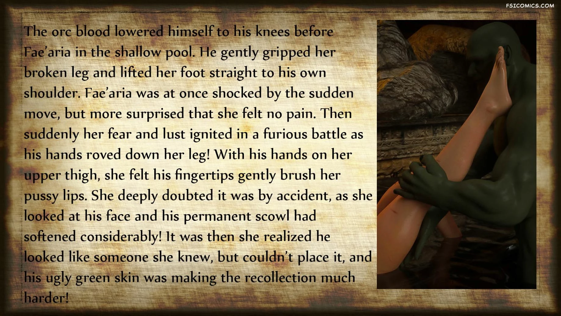 The Chronicles of DunRagon Chapter 2 The Half Orc 3DZen FSIComics.com 21 - FSIComics