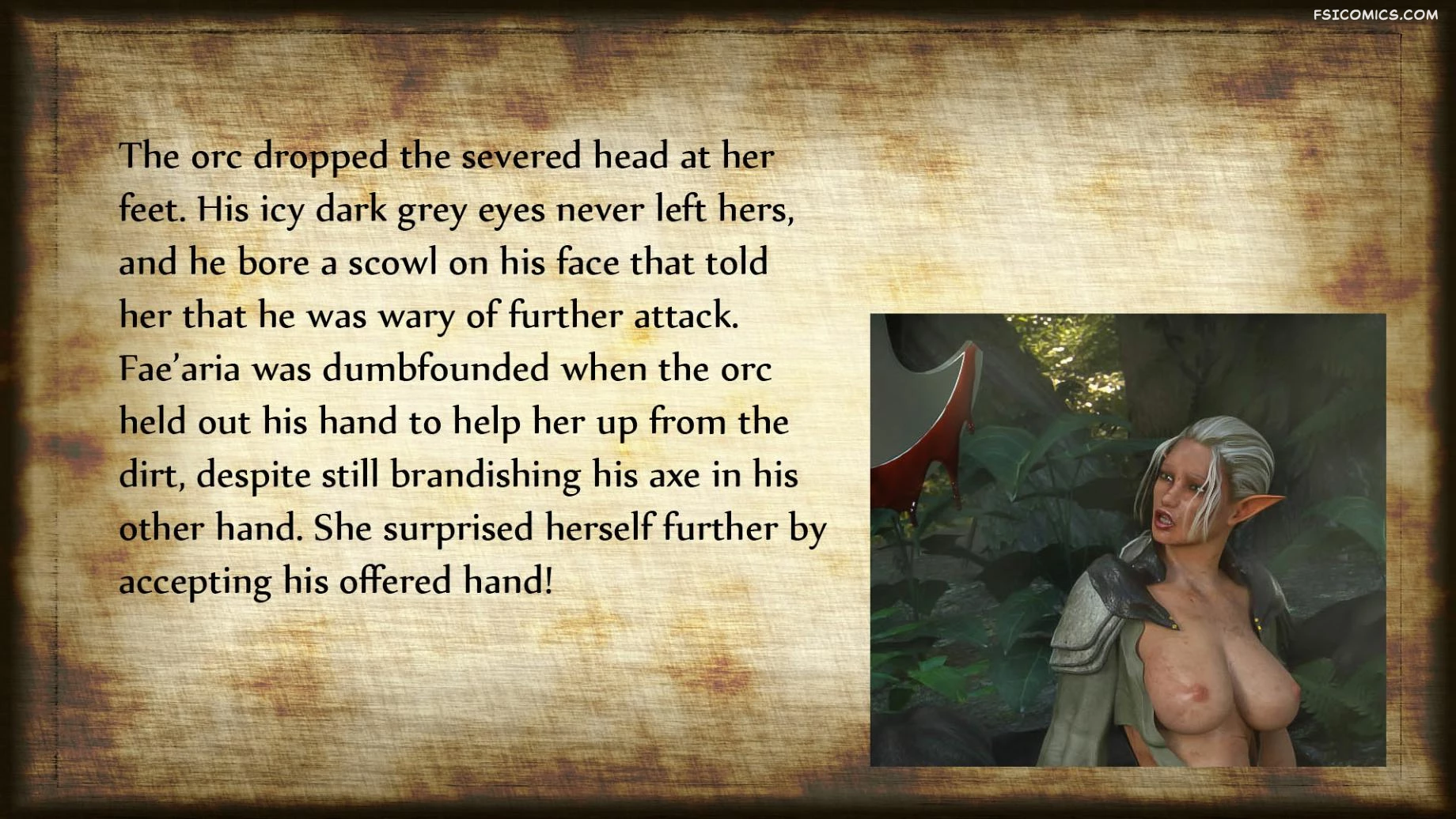 The Chronicles of DunRagon Chapter 2 The Half Orc 3DZen FSIComics.com 3 - FSIComics