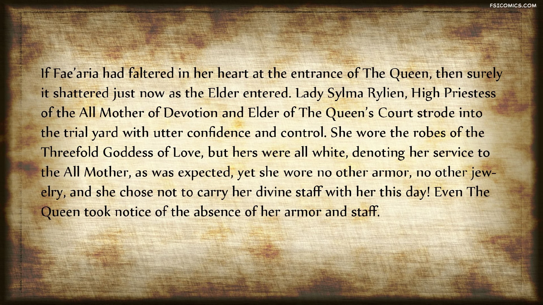 The Chronicles of DunRagon Chapter 3 The Half Drow 3DZen FSIComics.com 104 - FSIComics