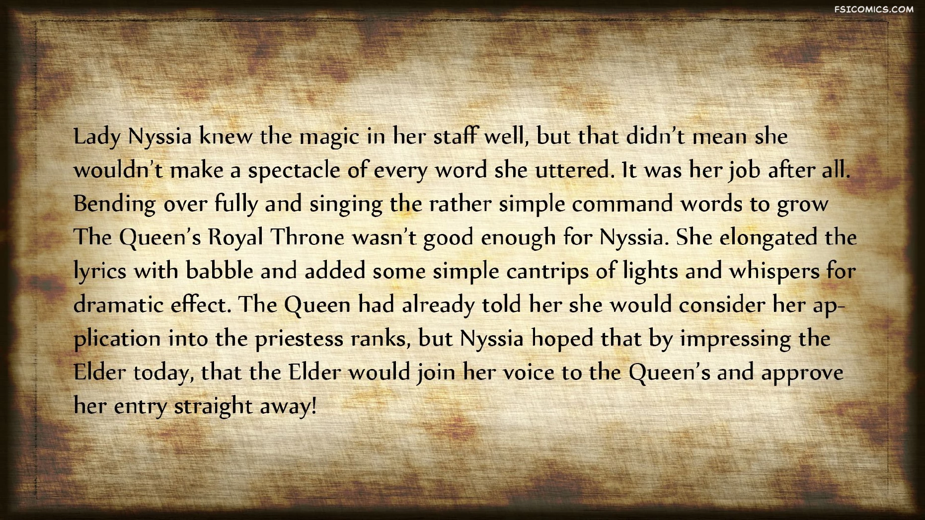 The Chronicles of DunRagon Chapter 3 The Half Drow 3DZen FSIComics.com 108 - FSIComics