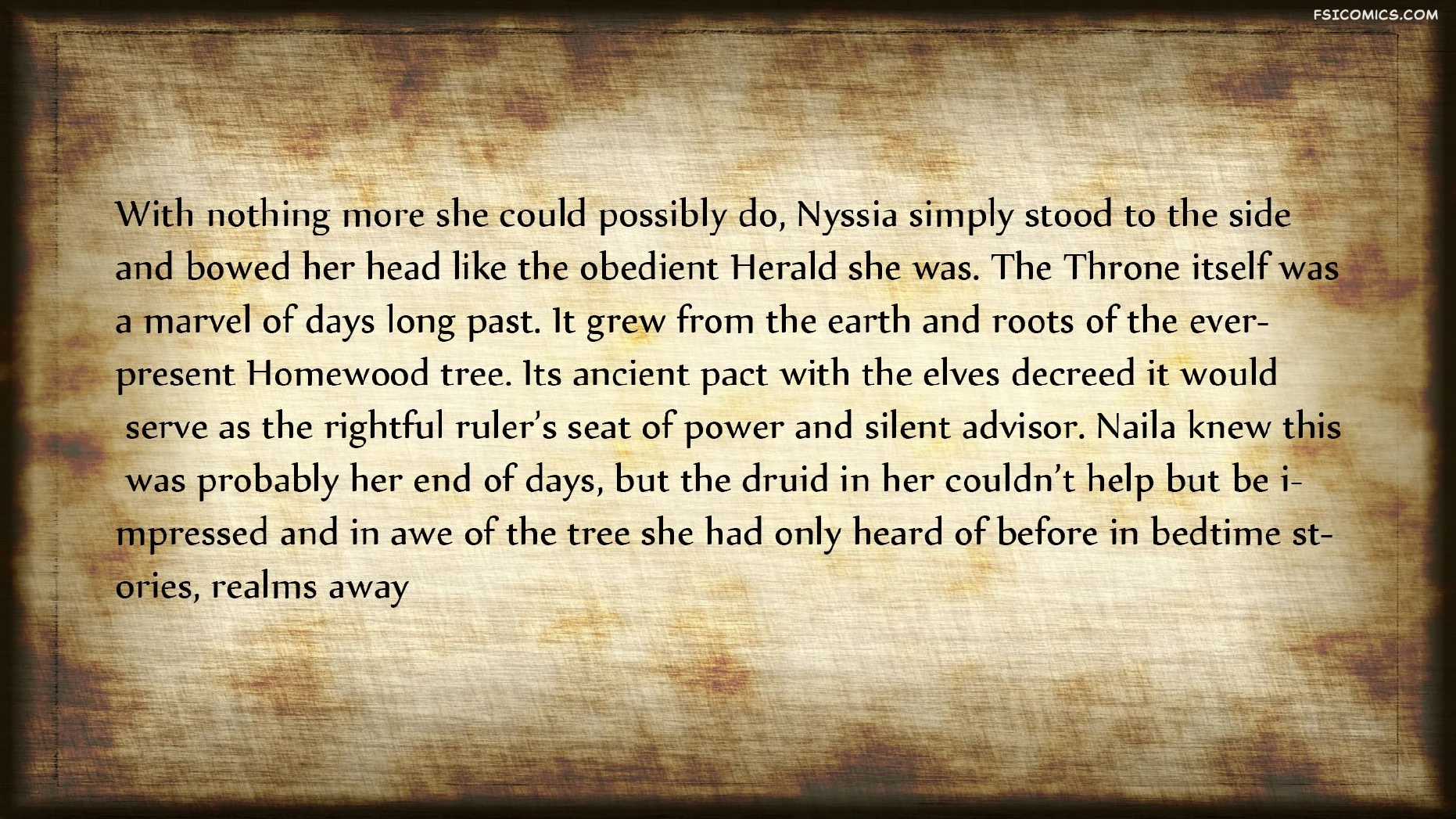 The Chronicles of DunRagon Chapter 3 The Half Drow 3DZen FSIComics.com 110 - FSIComics