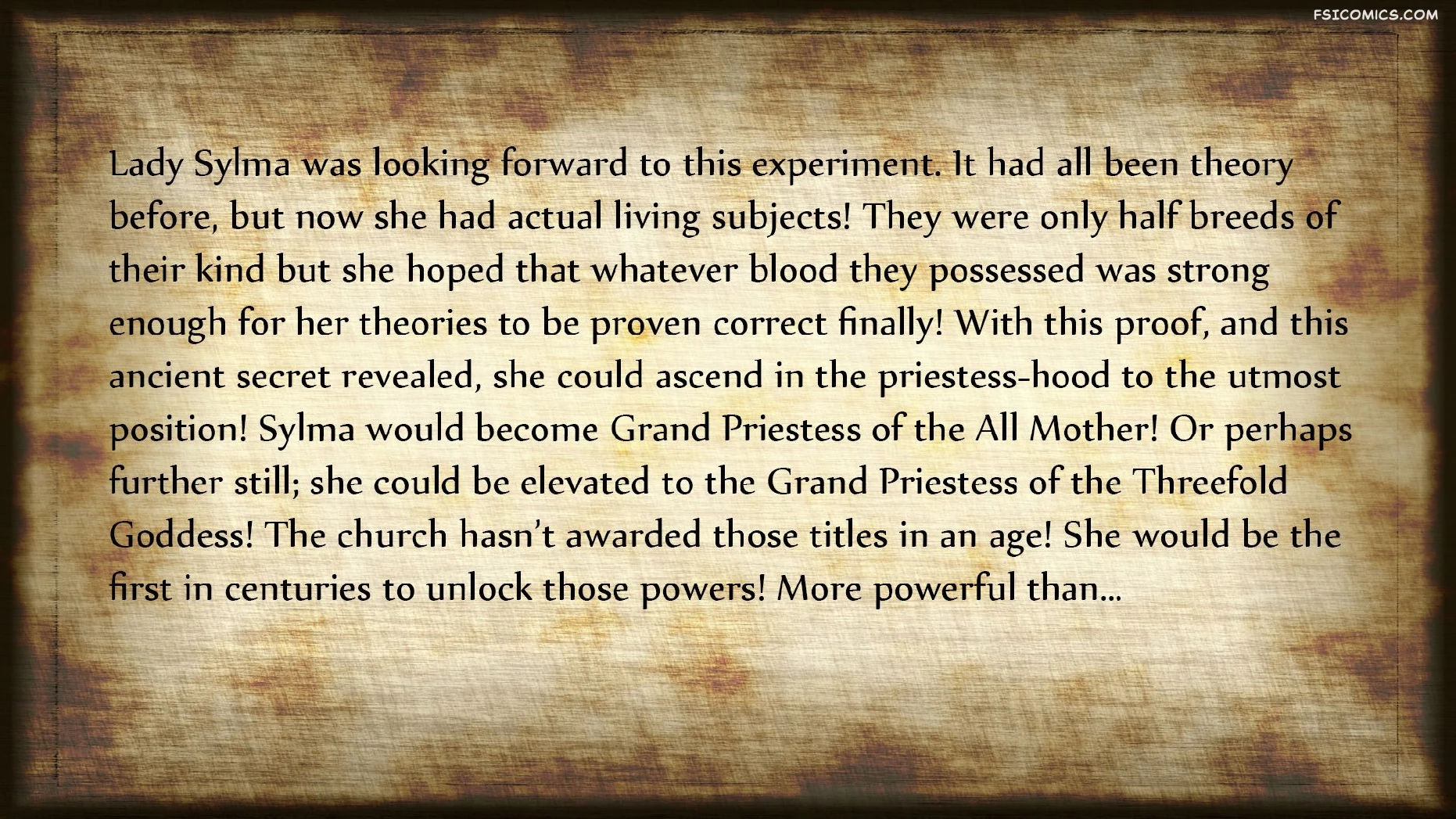 The Chronicles of DunRagon Chapter 3 The Half Drow 3DZen FSIComics.com 124 - FSIComics