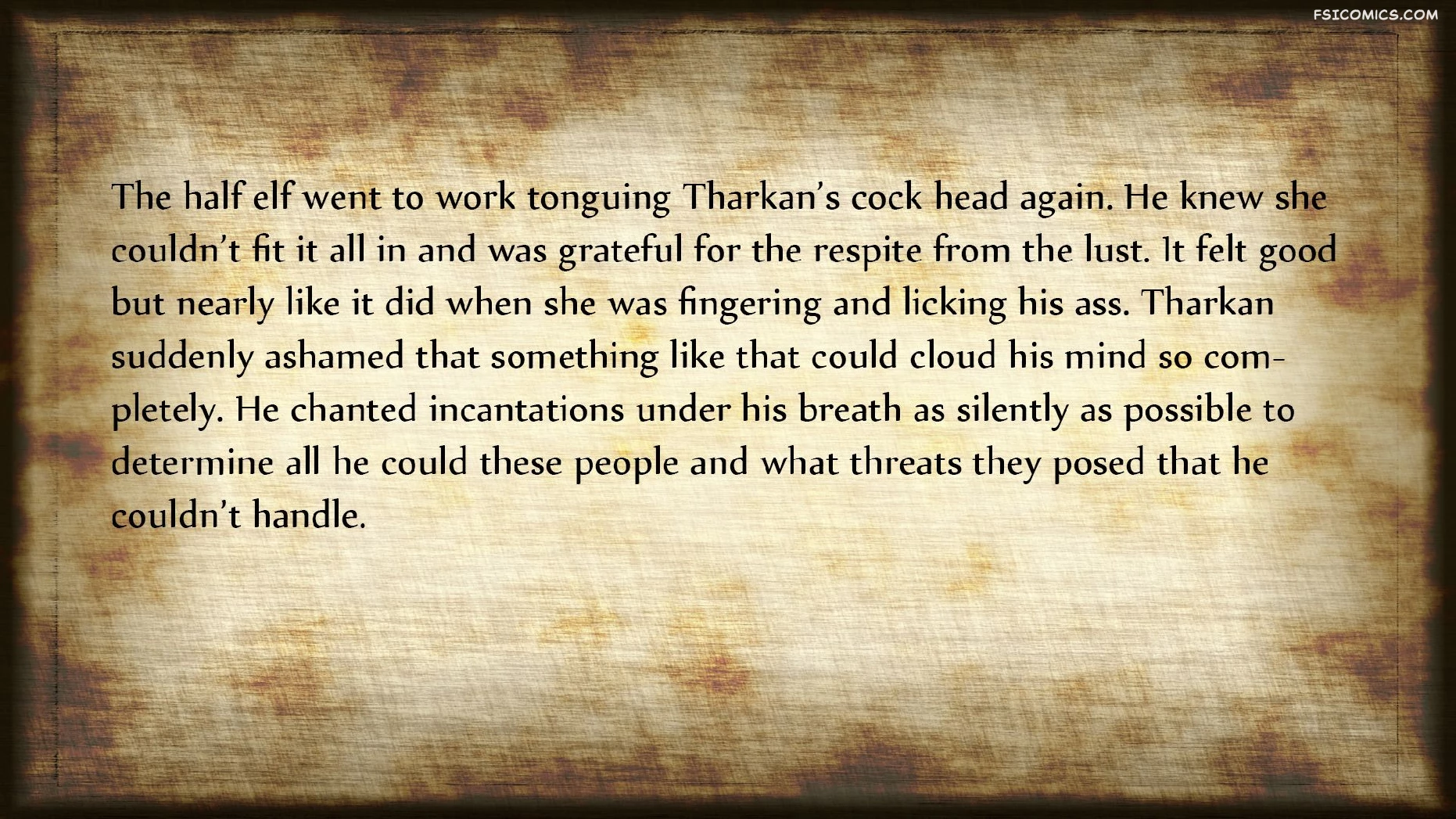 The Chronicles of DunRagon Chapter 3 The Half Drow 3DZen FSIComics.com 138 - FSIComics