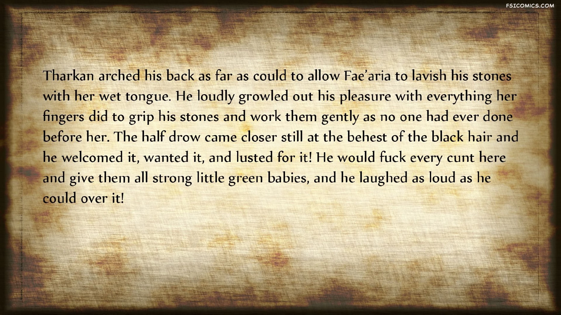 The Chronicles of DunRagon Chapter 3 The Half Drow 3DZen FSIComics.com 146 - FSIComics