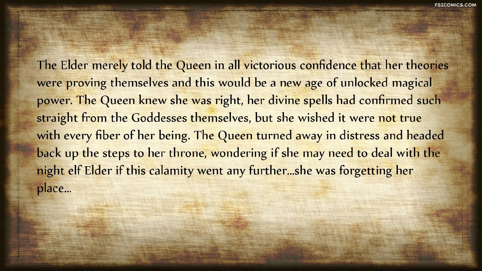 The Chronicles of DunRagon Chapter 3 The Half Drow 3DZen FSIComics.com 154 - FSIComics
