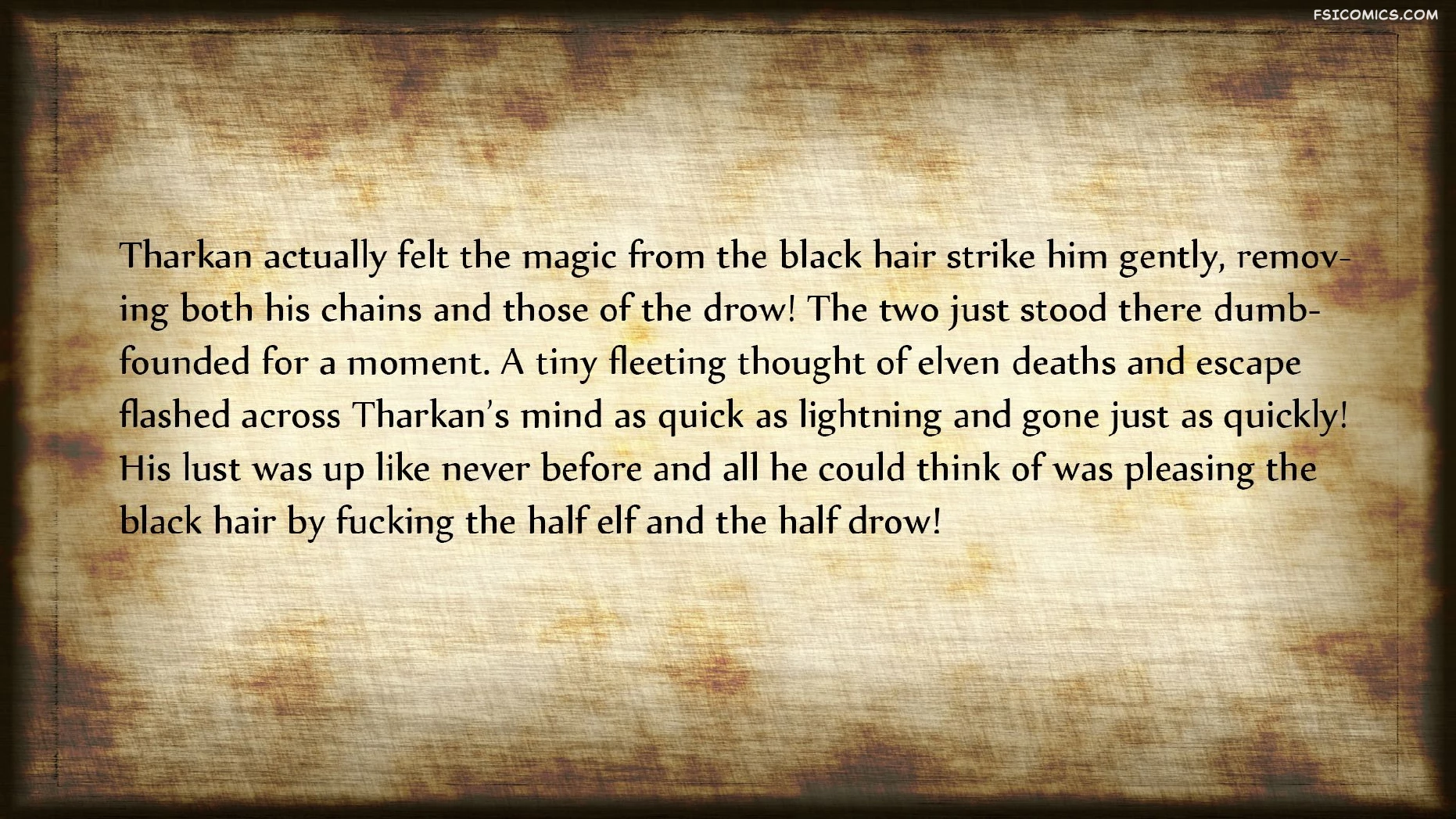 The Chronicles of DunRagon Chapter 3 The Half Drow 3DZen FSIComics.com 164 - FSIComics