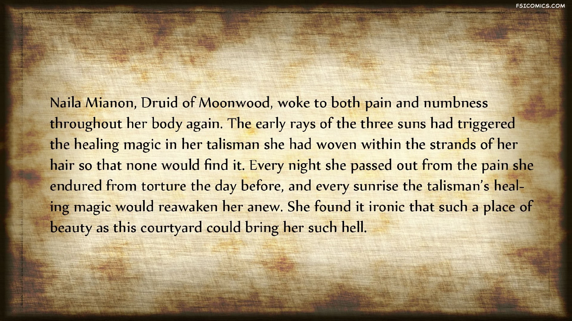 The Chronicles of DunRagon Chapter 3 The Half Drow 3DZen FSIComics.com 4 - FSIComics