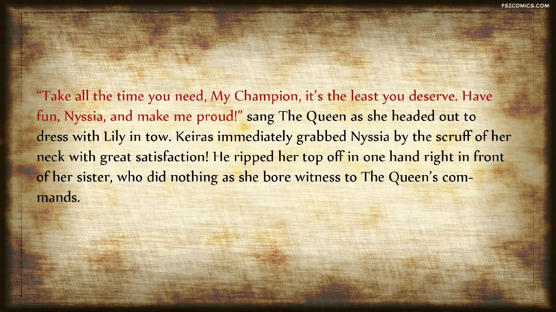 The Chronicles of DunRagon Chapter 3 The Half Drow 3DZen FSIComics.com 71 - FSIComics