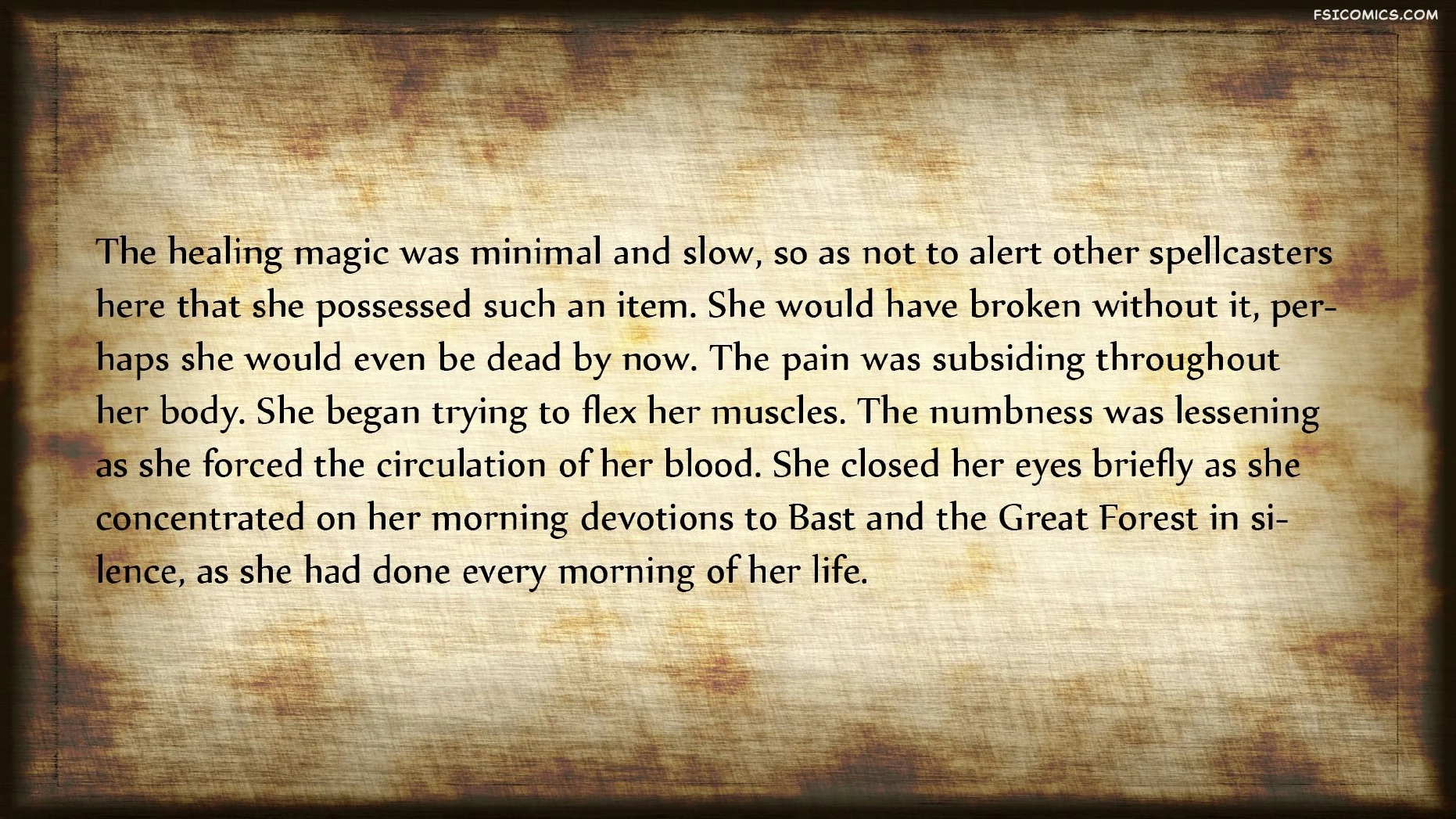 The Chronicles of DunRagon Chapter 3 The Half Drow 3DZen FSIComics.com 8 - FSIComics