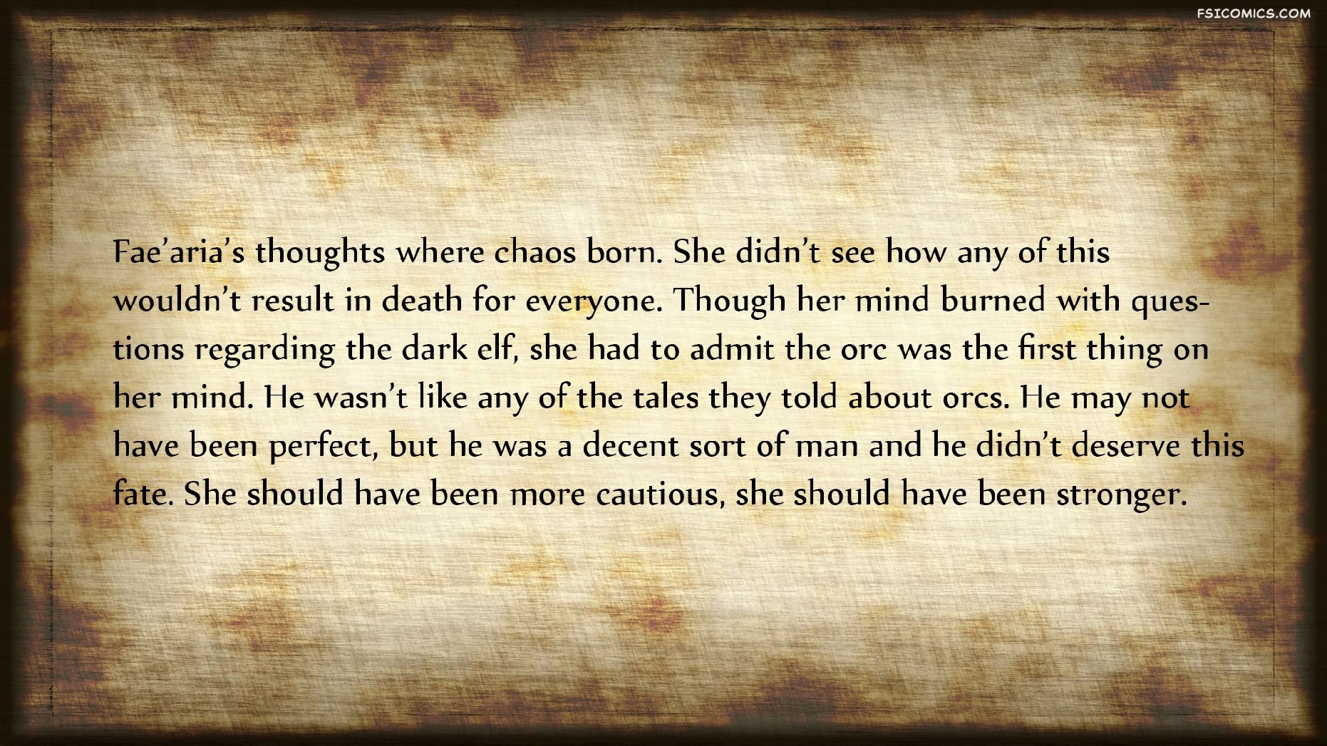 The Chronicles of DunRagon Chapter 3 The Half Drow 3DZen FSIComics.com 98 - FSIComics