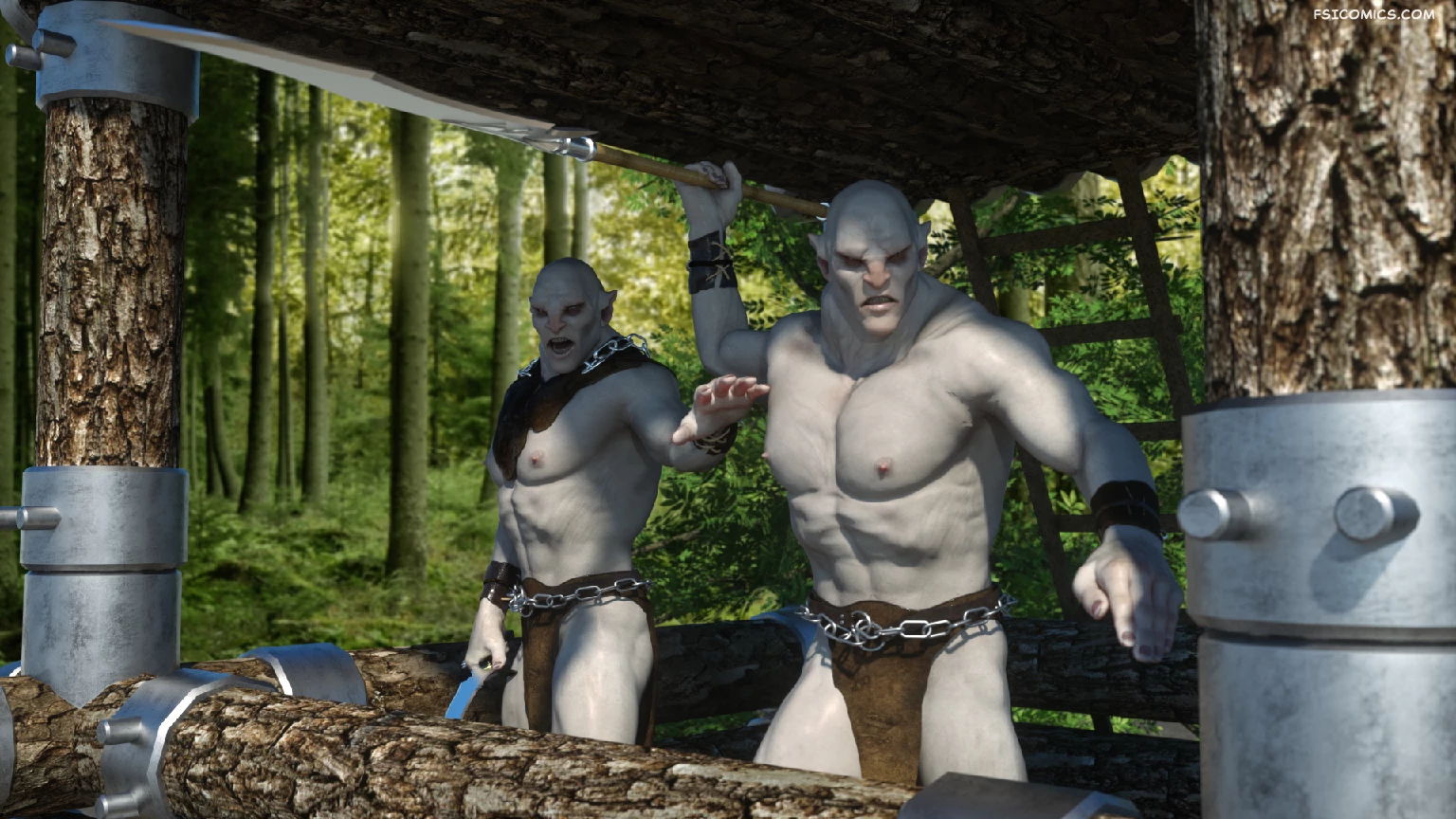 The Chronicles of DunRagon Chapter 4 Demon Orcs 3DZen FSIComics.com 6 - FSIComics