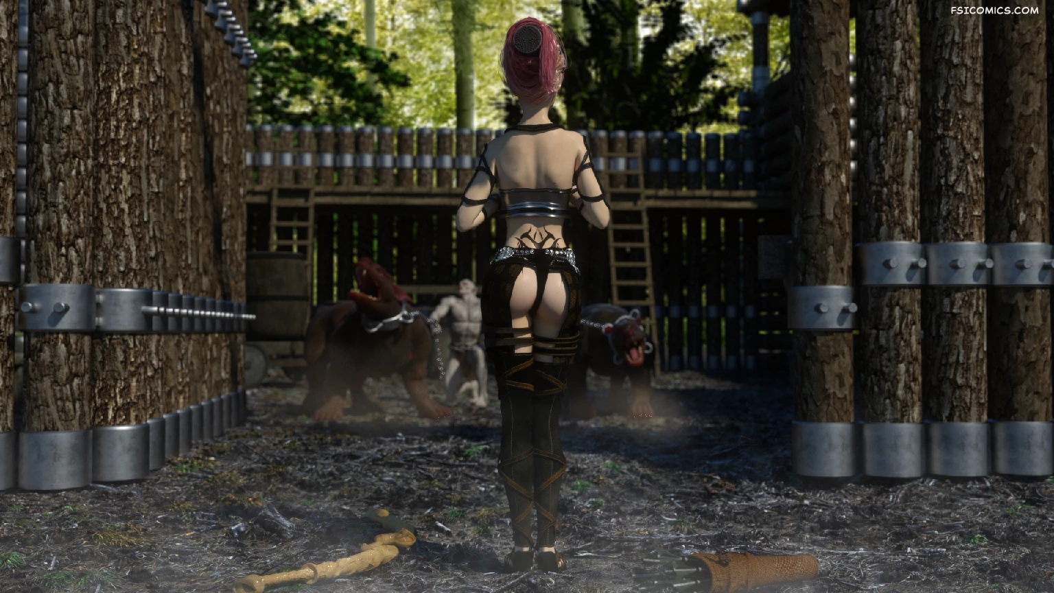 The Chronicles of DunRagon Chapter 4 Demon Orcs 3DZen FSIComics.com 8 - FSIComics