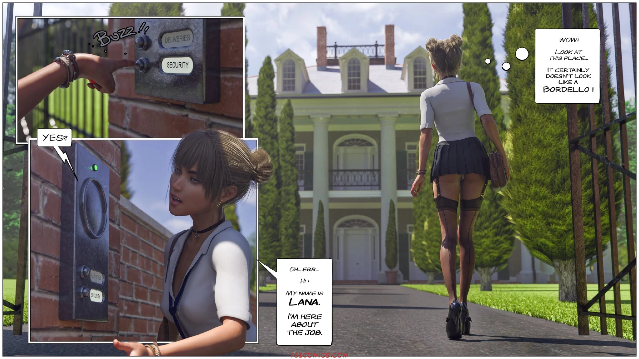The House of Madame Madelon Chapter 1 TAB109 Collection FSIComics.com 2 - FSIComics