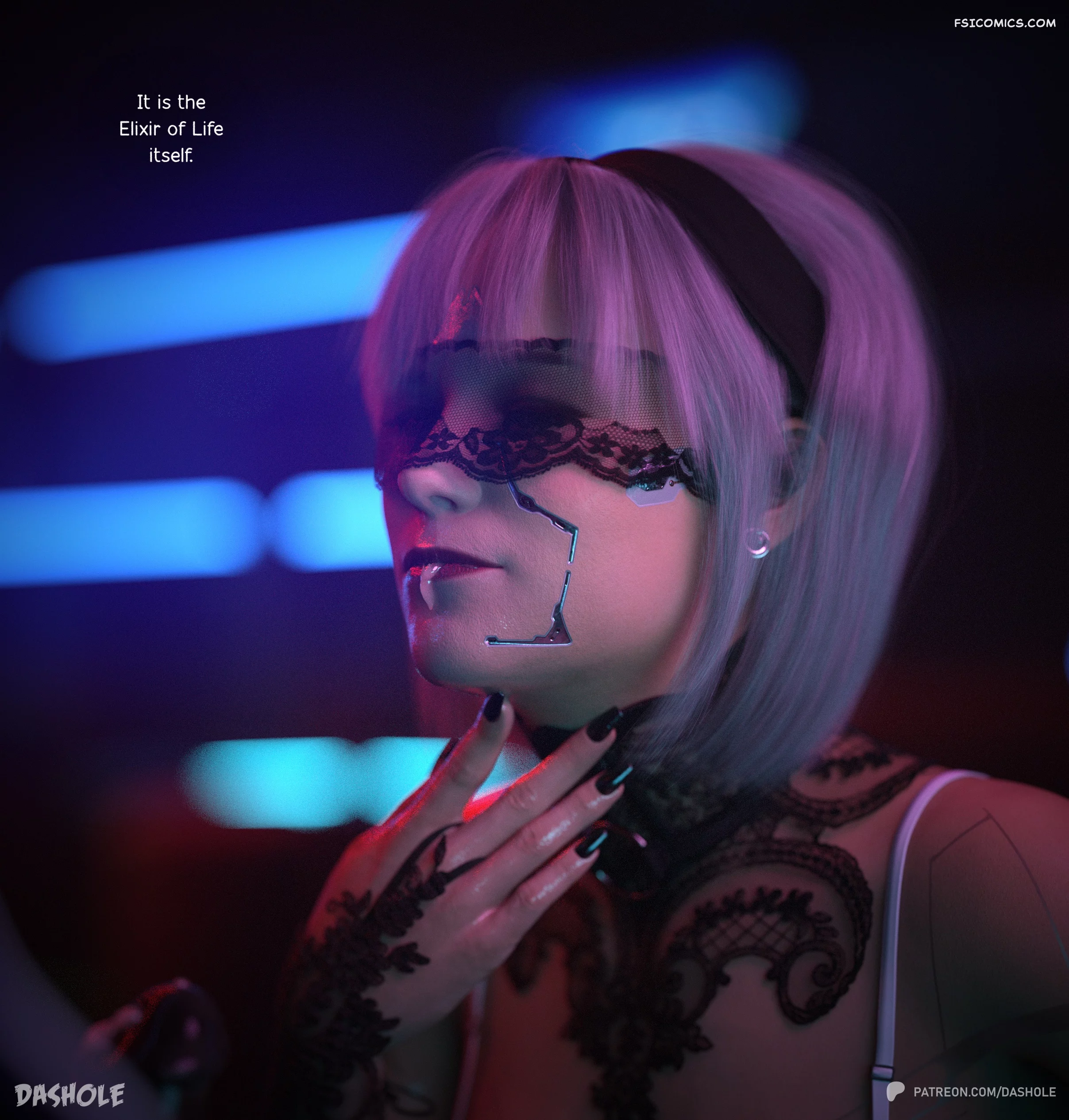 a cyberpunk tale tempus tempestas dashole 343 - FSIComics a cyberpunk tale tempus tempestas dashole 343 - FSIComics