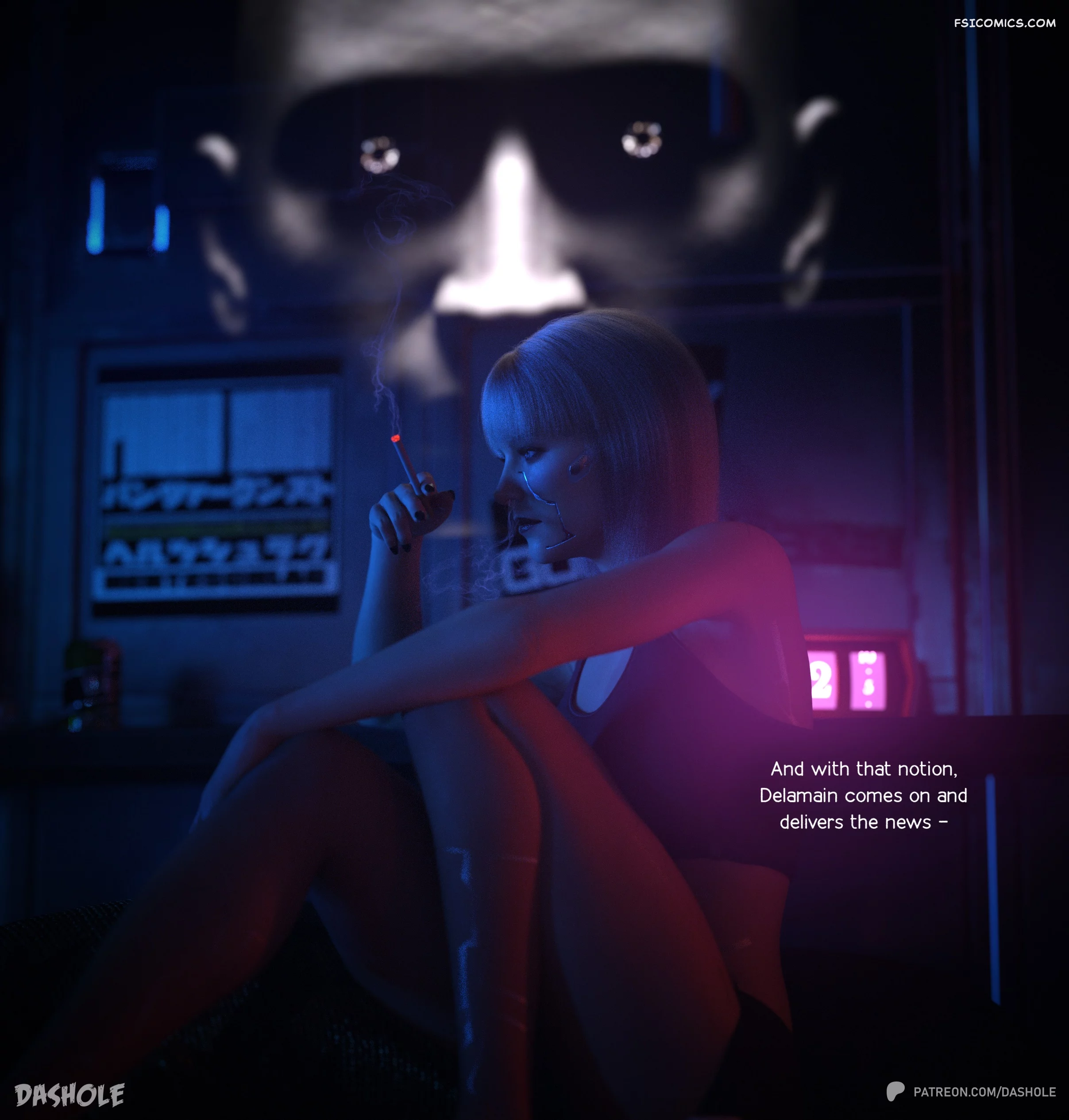 a cyberpunk tale tempus tempestas dashole 404 - FSIComics a cyberpunk tale tempus tempestas dashole 404 - FSIComics