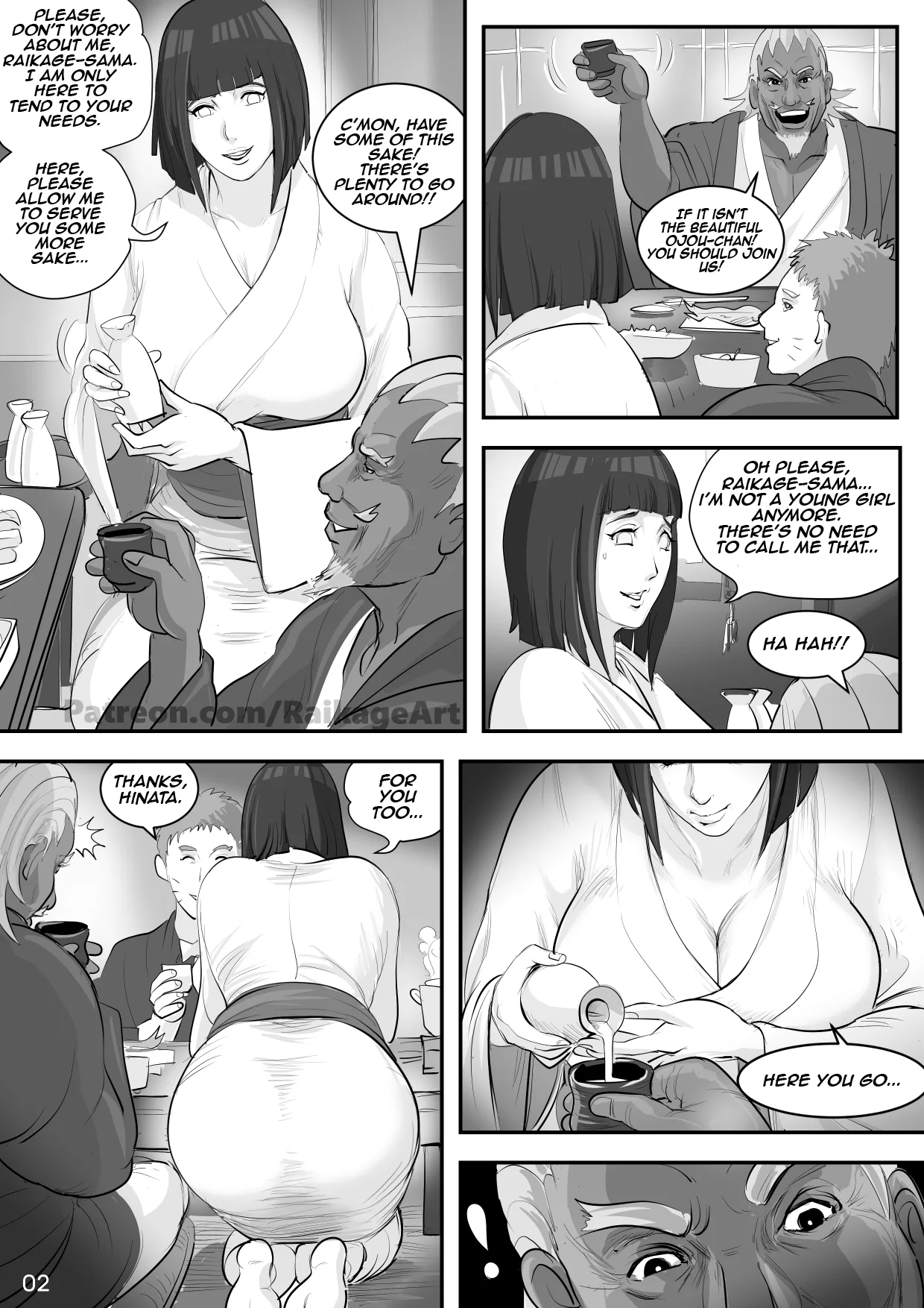 affair hidden in the leaves chapter 1 raikageart sichan 004 - FSIComics