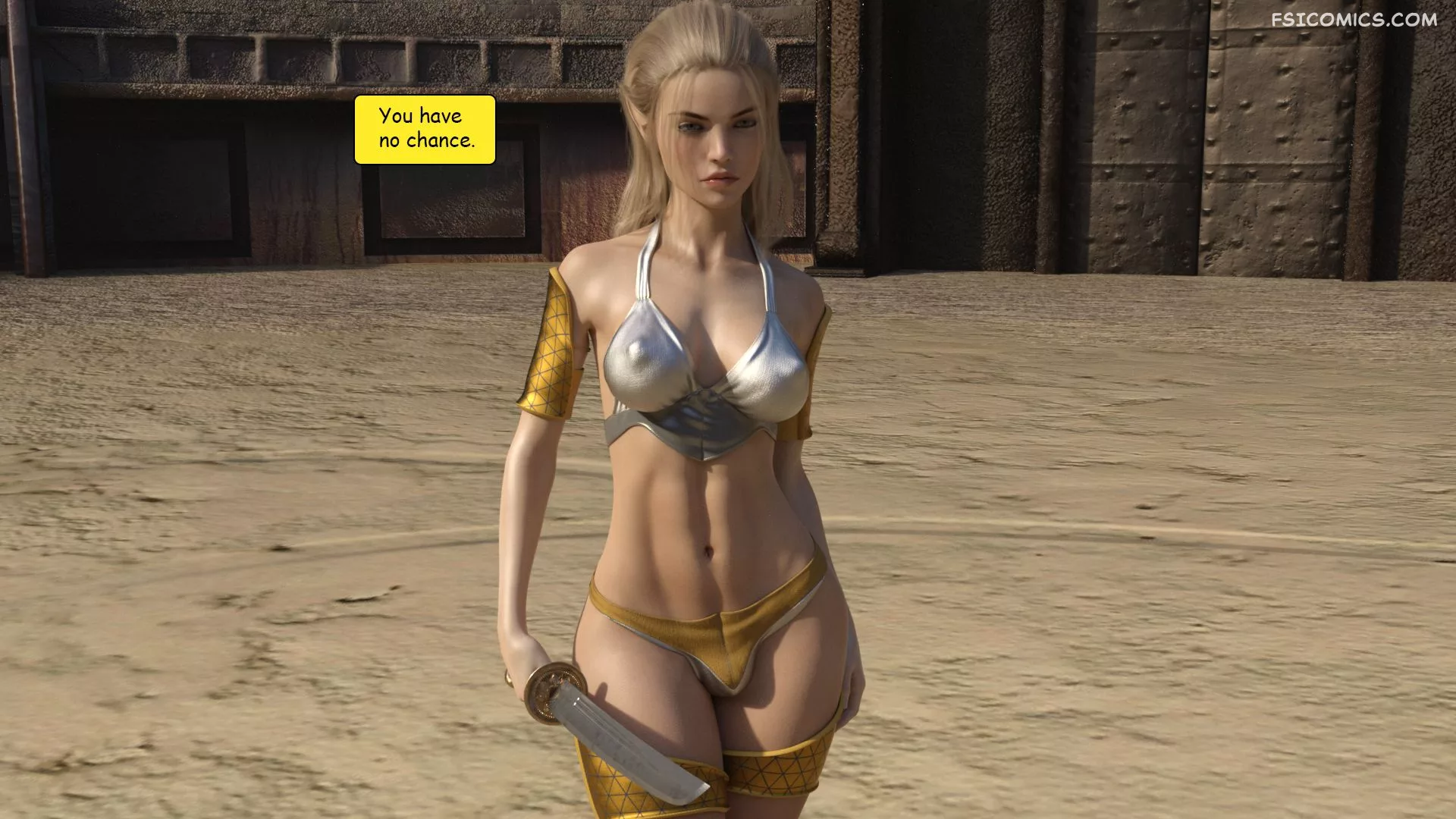 elf vs barbarian chapter 1 kizaru3d 005 - FSIComics