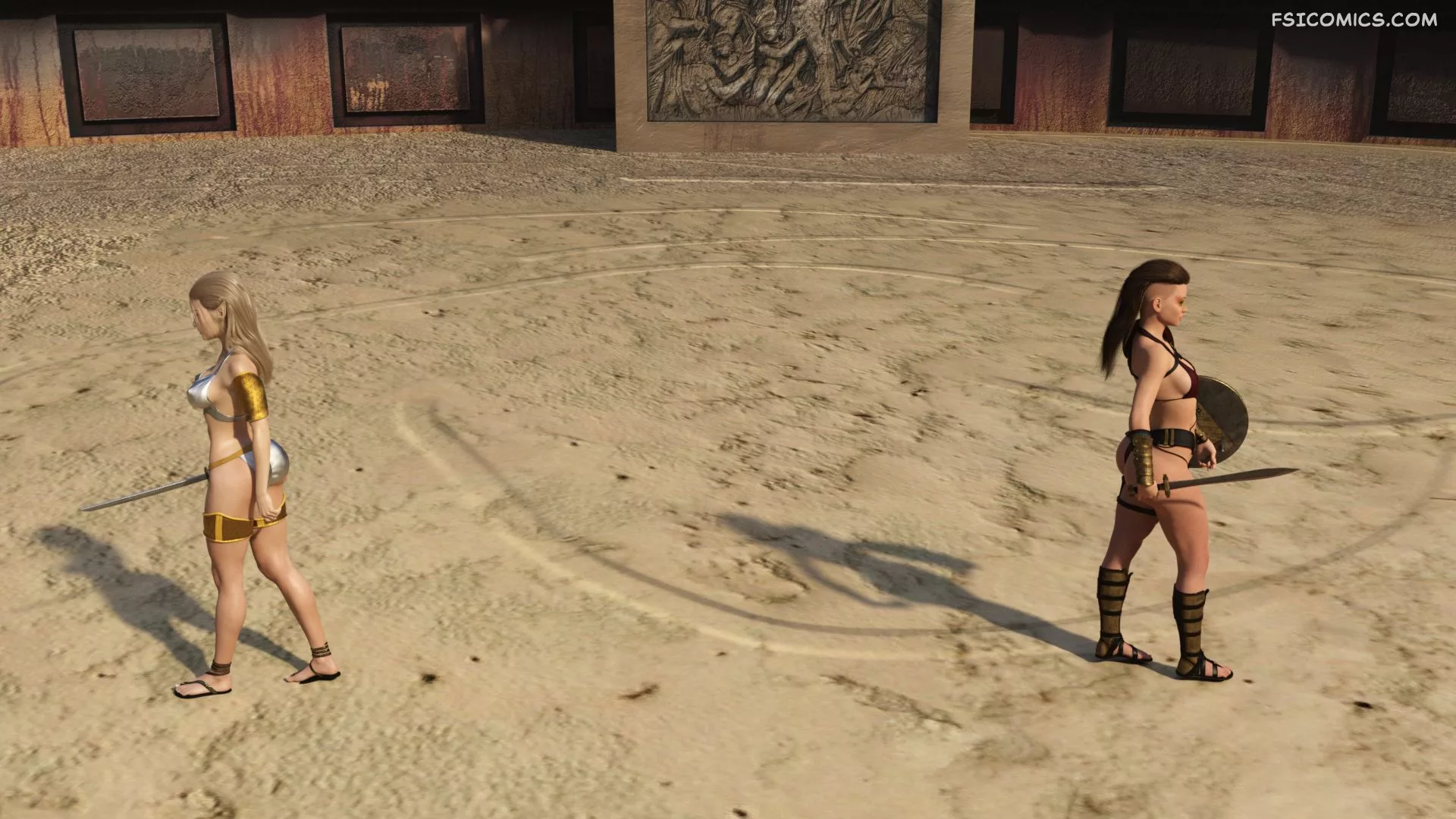elf vs barbarian chapter 1 kizaru3d 006 - FSIComics