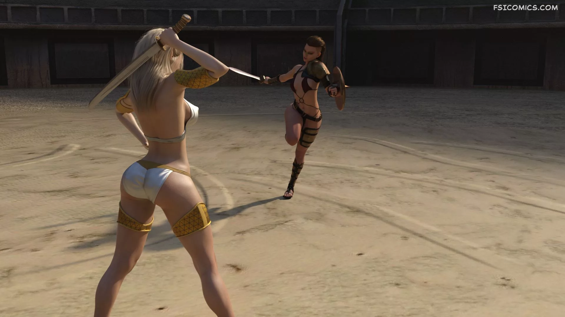 elf vs barbarian chapter 1 kizaru3d 008 - FSIComics