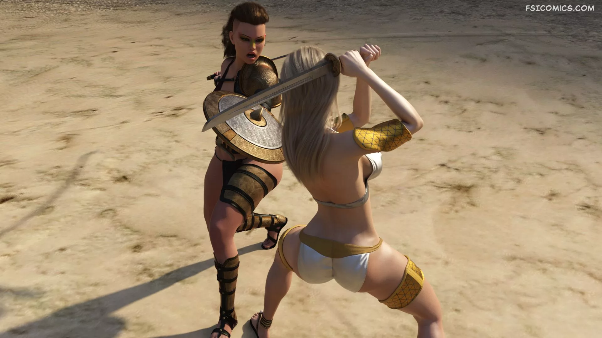 elf vs barbarian chapter 1 kizaru3d 012 - FSIComics