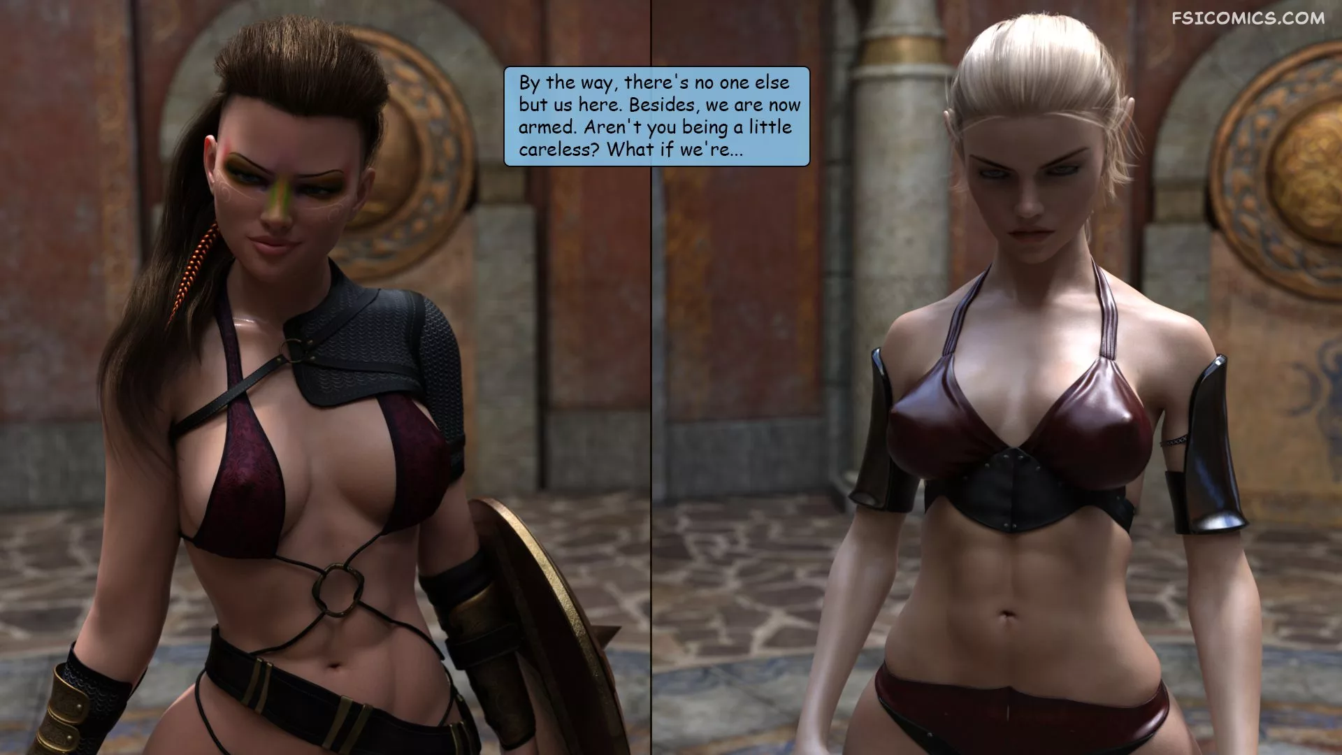 elf vs barbarian chapter 2 kizaru3d 018 - FSIComics