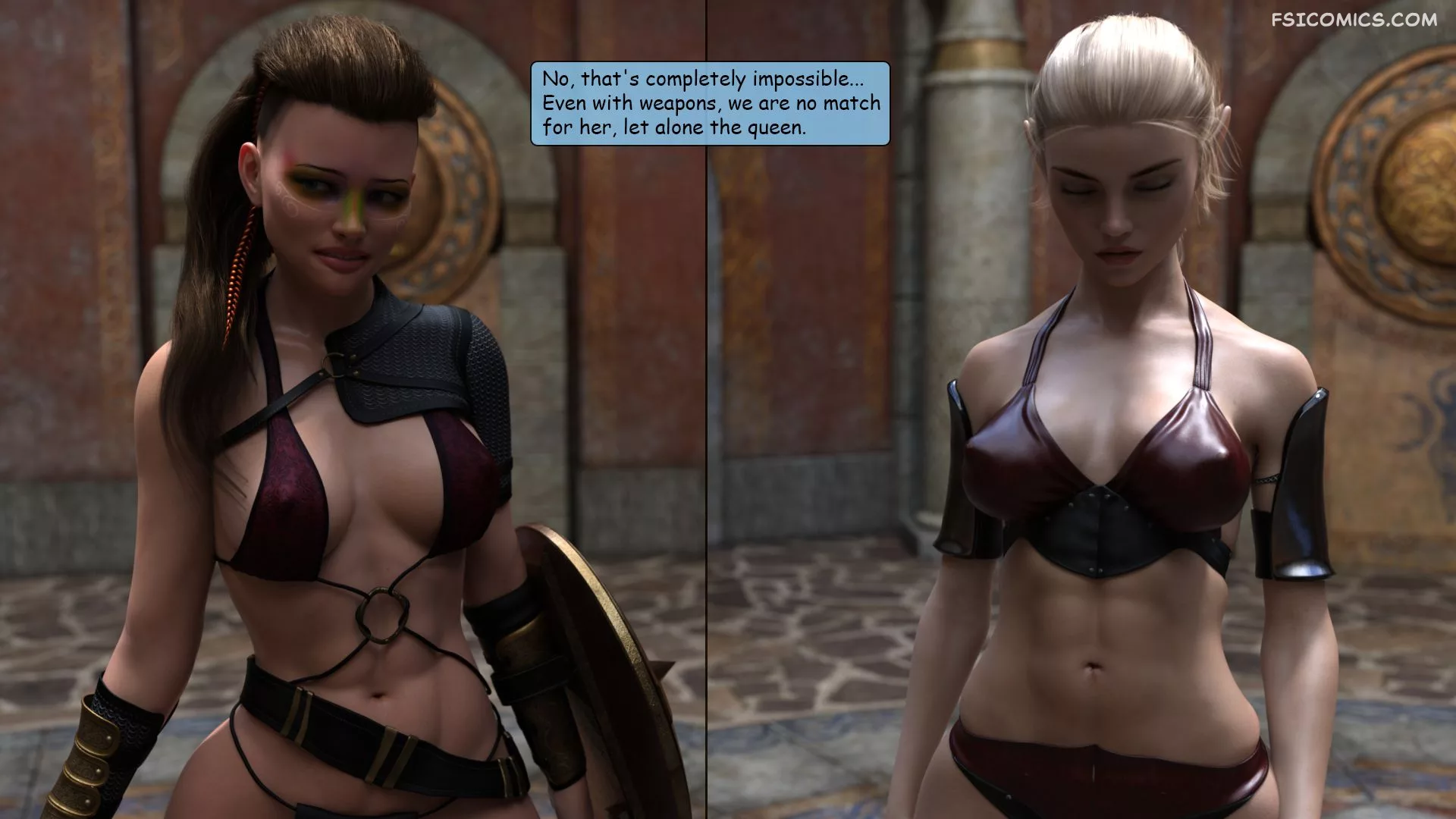 elf vs barbarian chapter 2 kizaru3d 019 - FSIComics