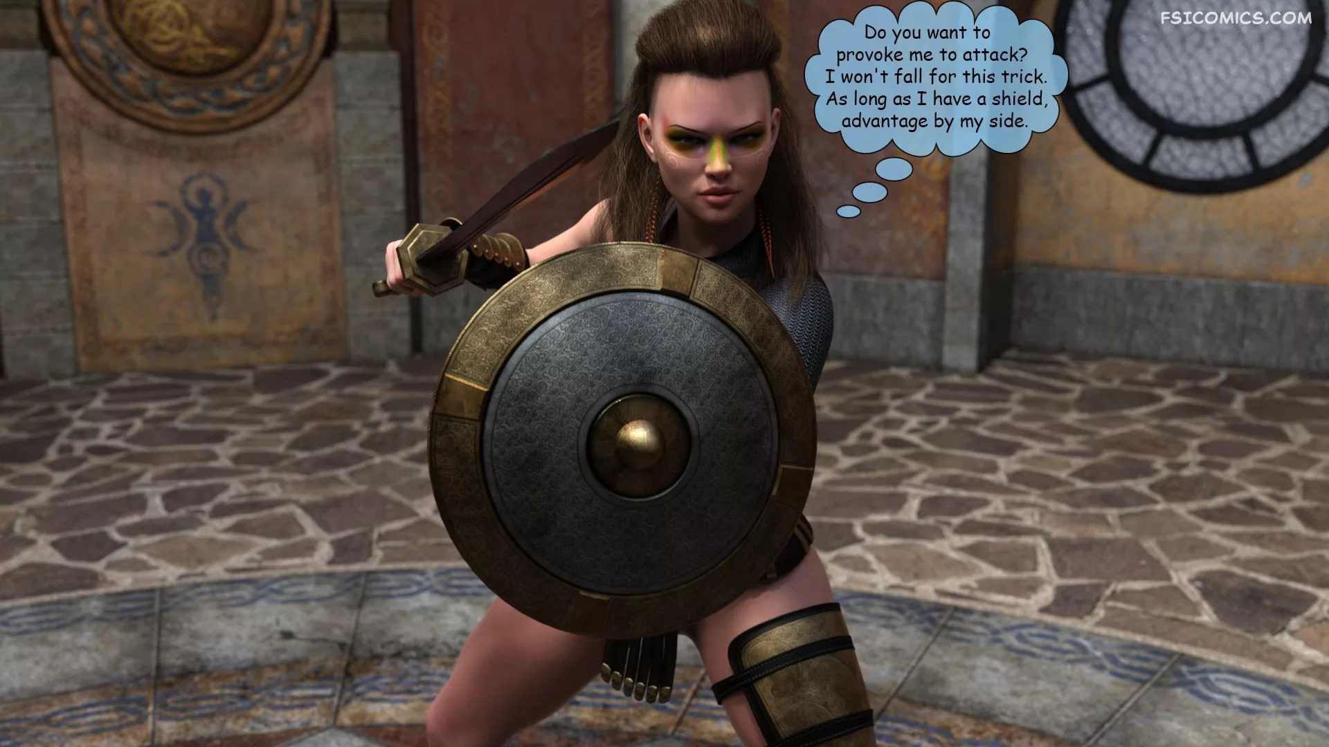 elf vs barbarian chapter 2 kizaru3d 027 - FSIComics
