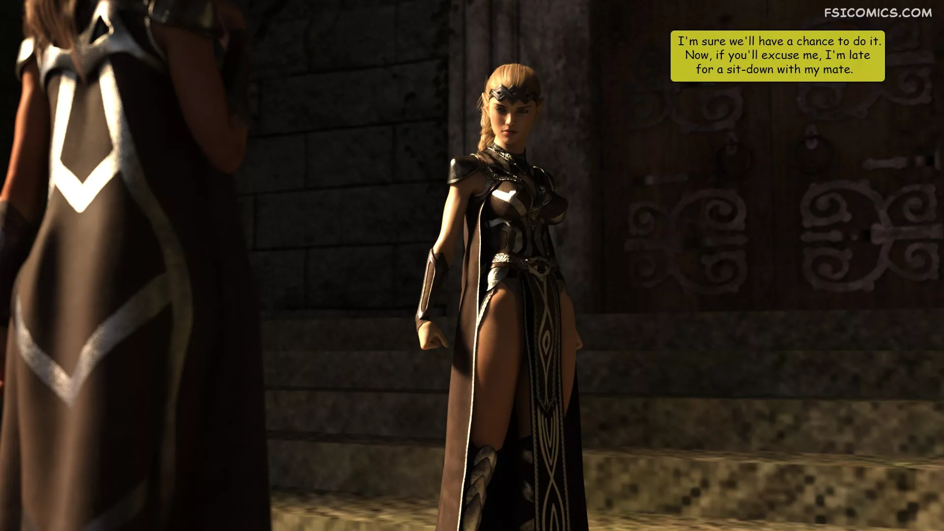 elf vs barbarian chapter 2 kizaru3d 130 - FSIComics