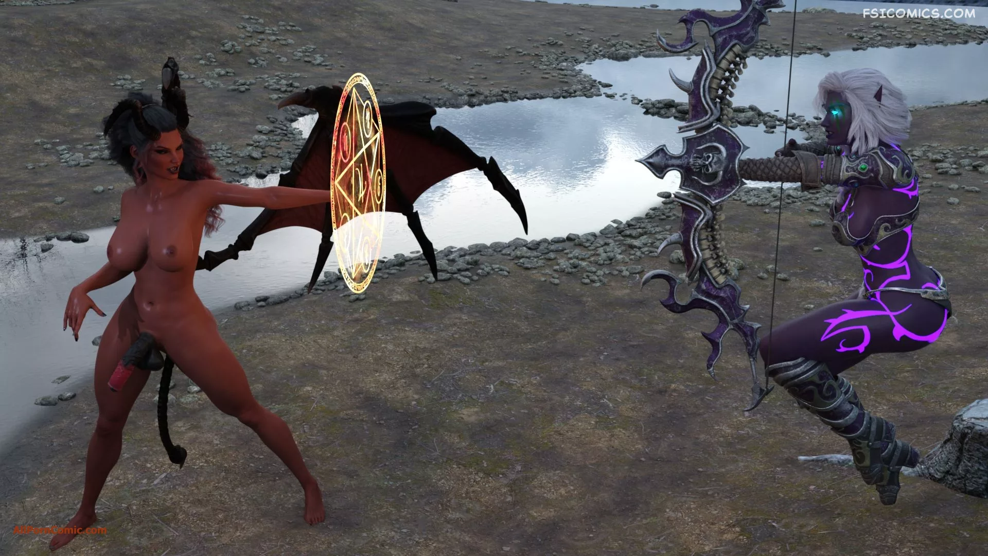 hunter and victim kizaru3d 004 - FSIComics