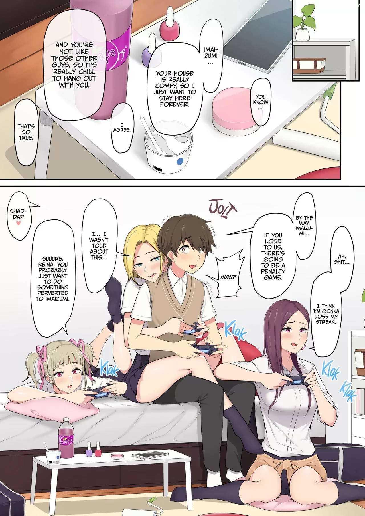 imaizumi brings all the gyarus to his house chapter 1 nori5rou 005 - FSIComics