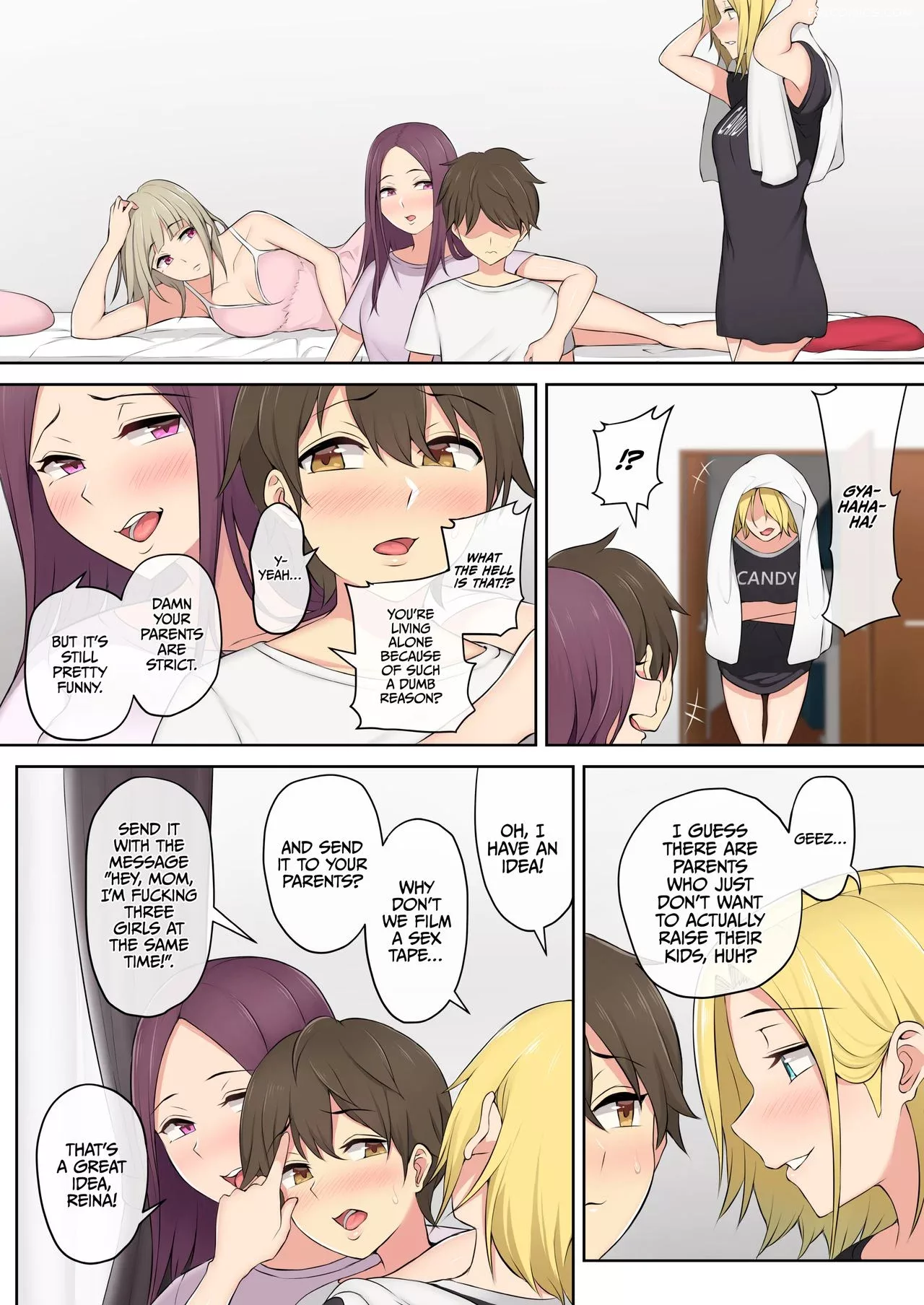 imaizumi brings all the gyarus to his house chapter 1 nori5rou 051 - FSIComics