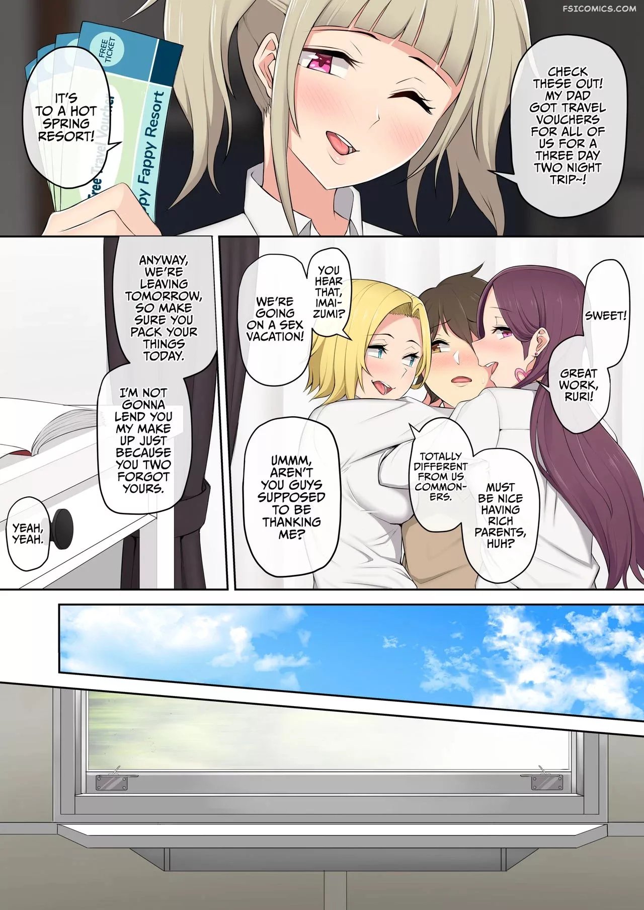 imaizumi brings all the gyarus to his house chapter 2 nori5rou 008 - FSIComics