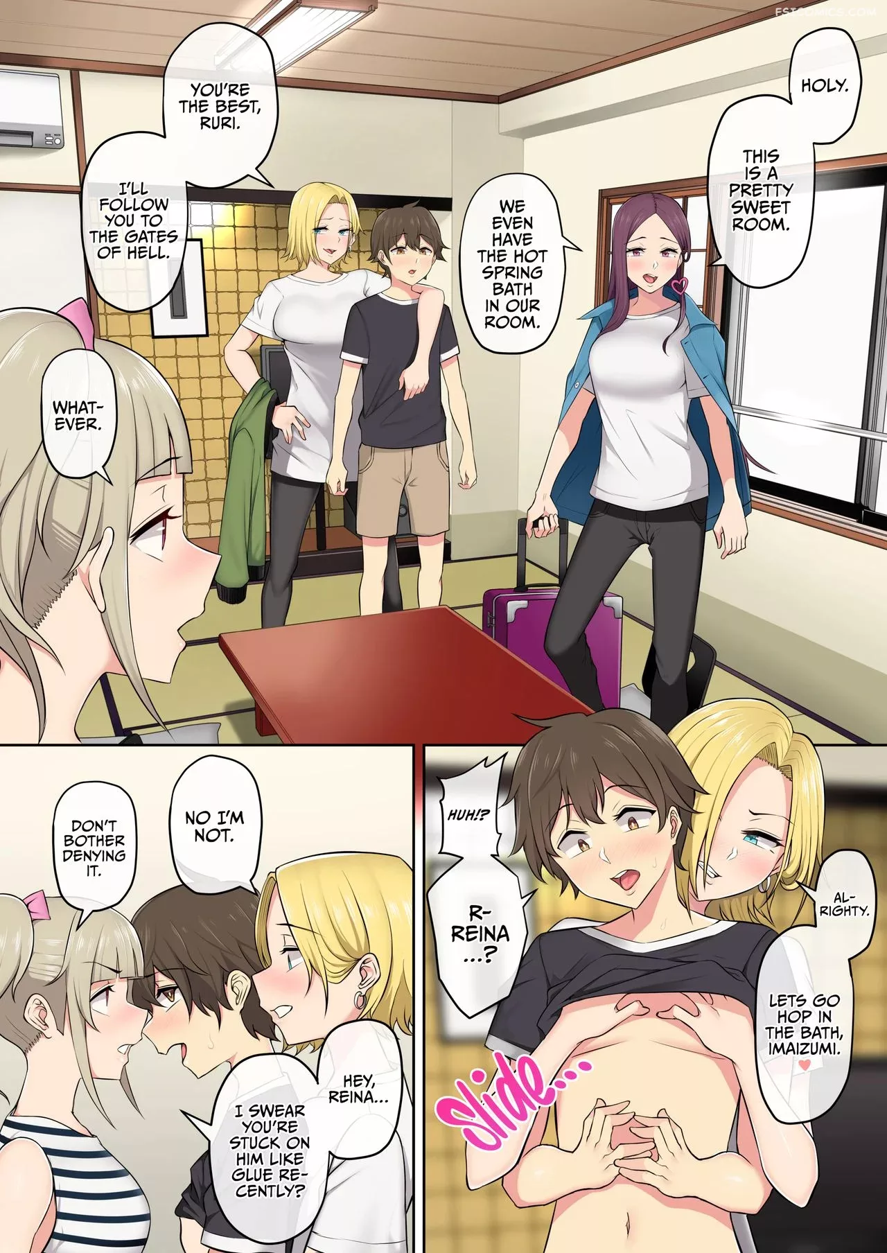 imaizumi brings all the gyarus to his house chapter 2 nori5rou 017 - FSIComics