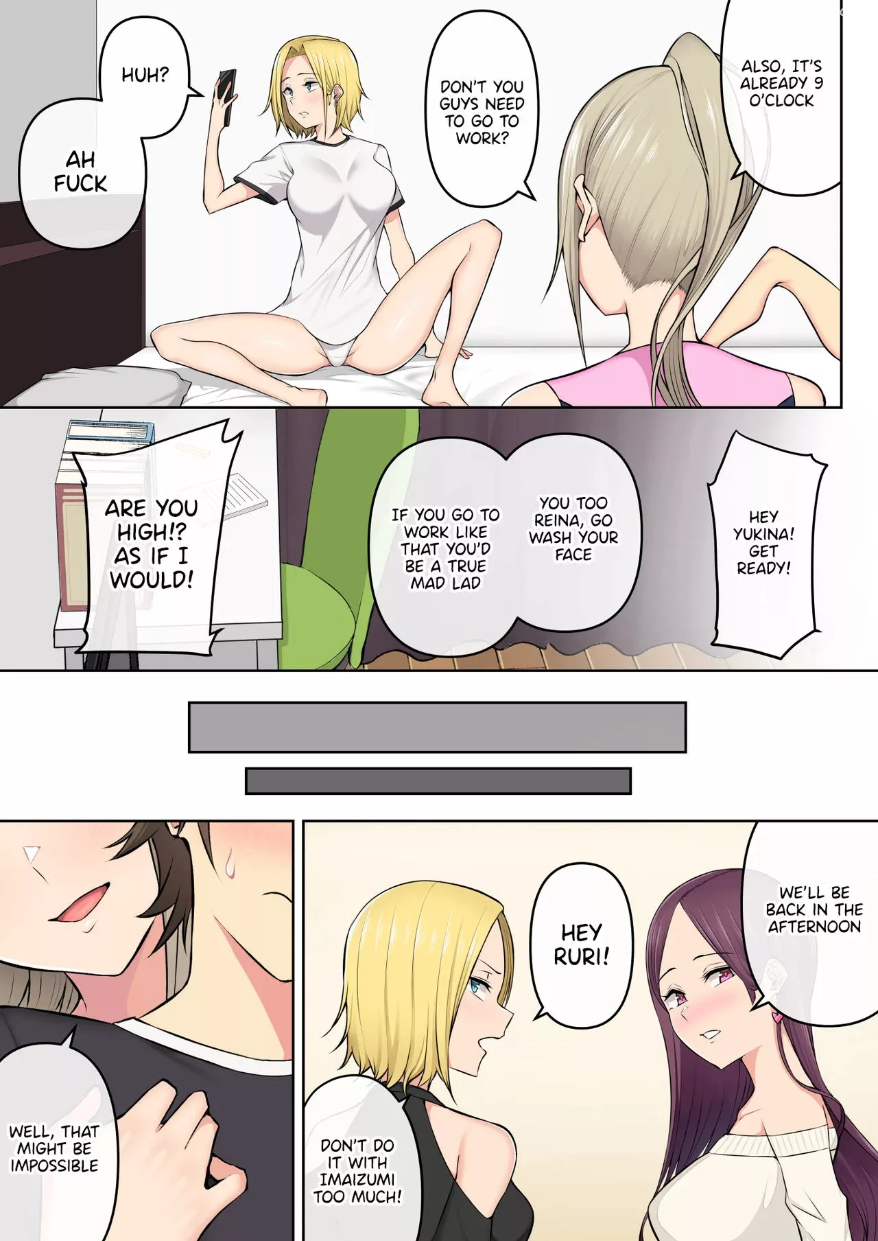 imaizumi brings all the gyarus to his house chapter 3 nori5rou 014 - FSIComics