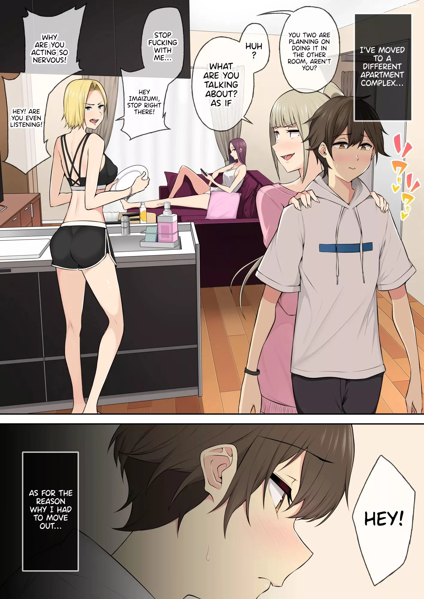 imaizumi brings all the gyarus to his house chapter 4 nori5rou 003 - FSIComics