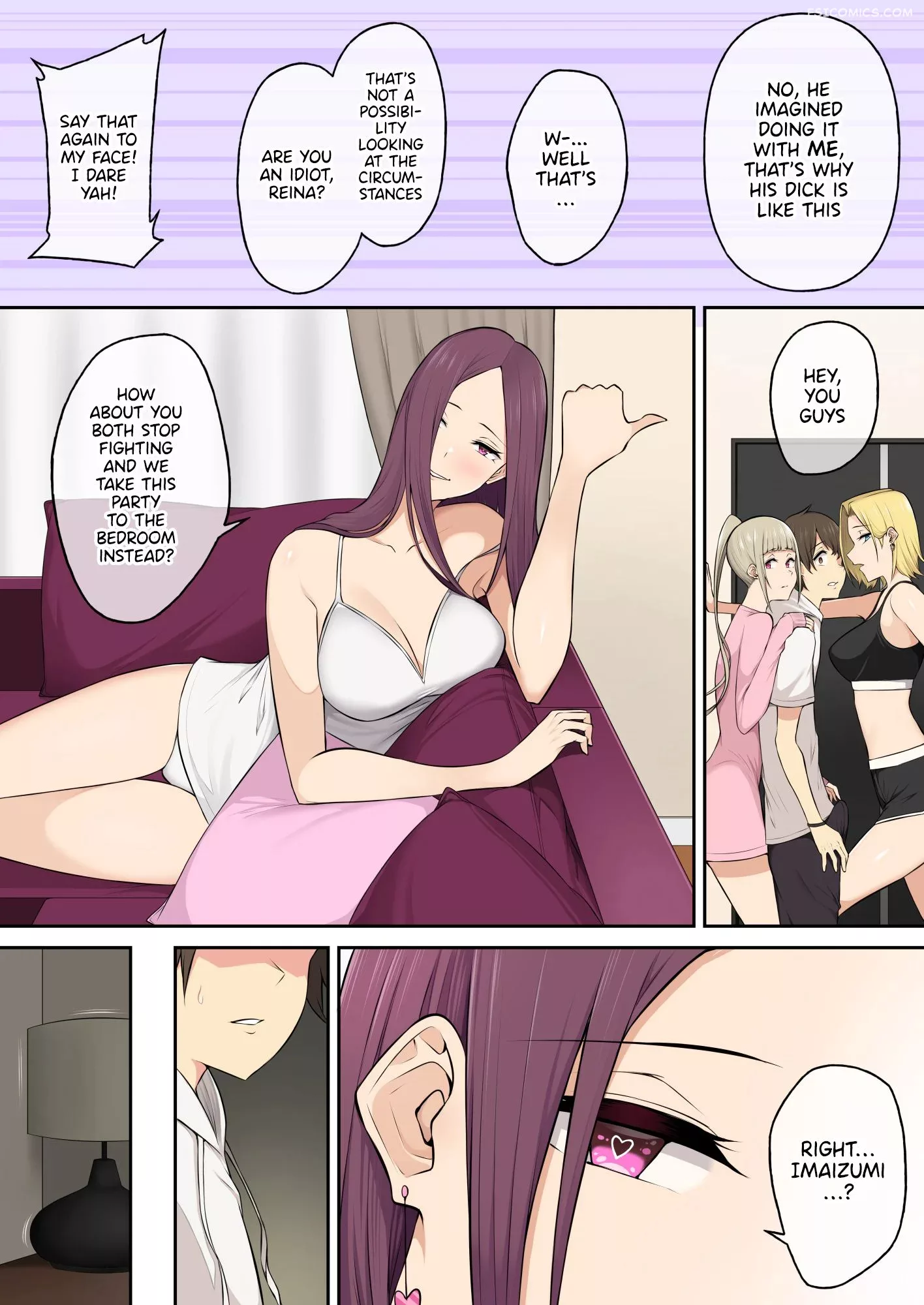 imaizumi brings all the gyarus to his house chapter 4 nori5rou 008 - FSIComics
